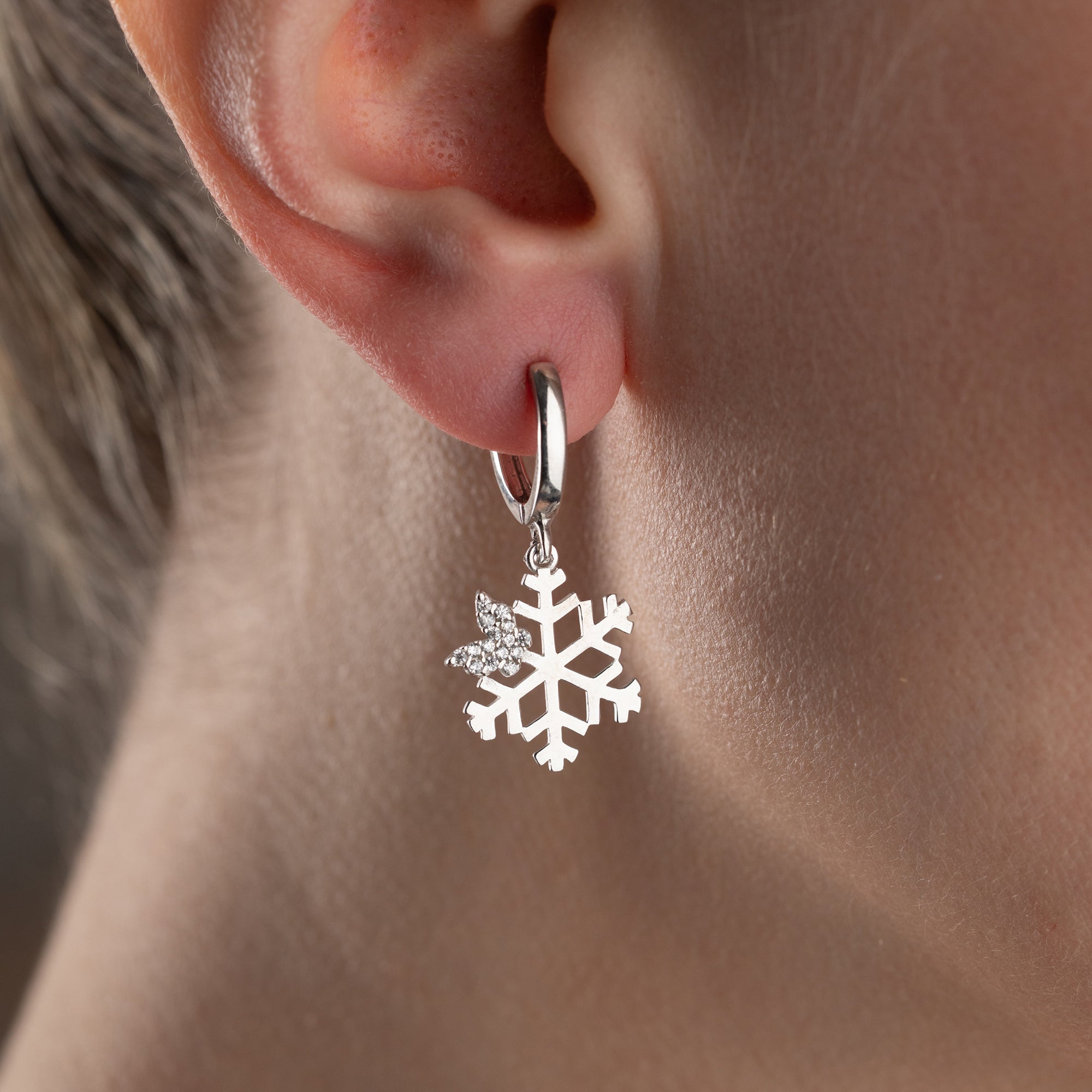 METEOR OHRRINGE | 925 SILBER