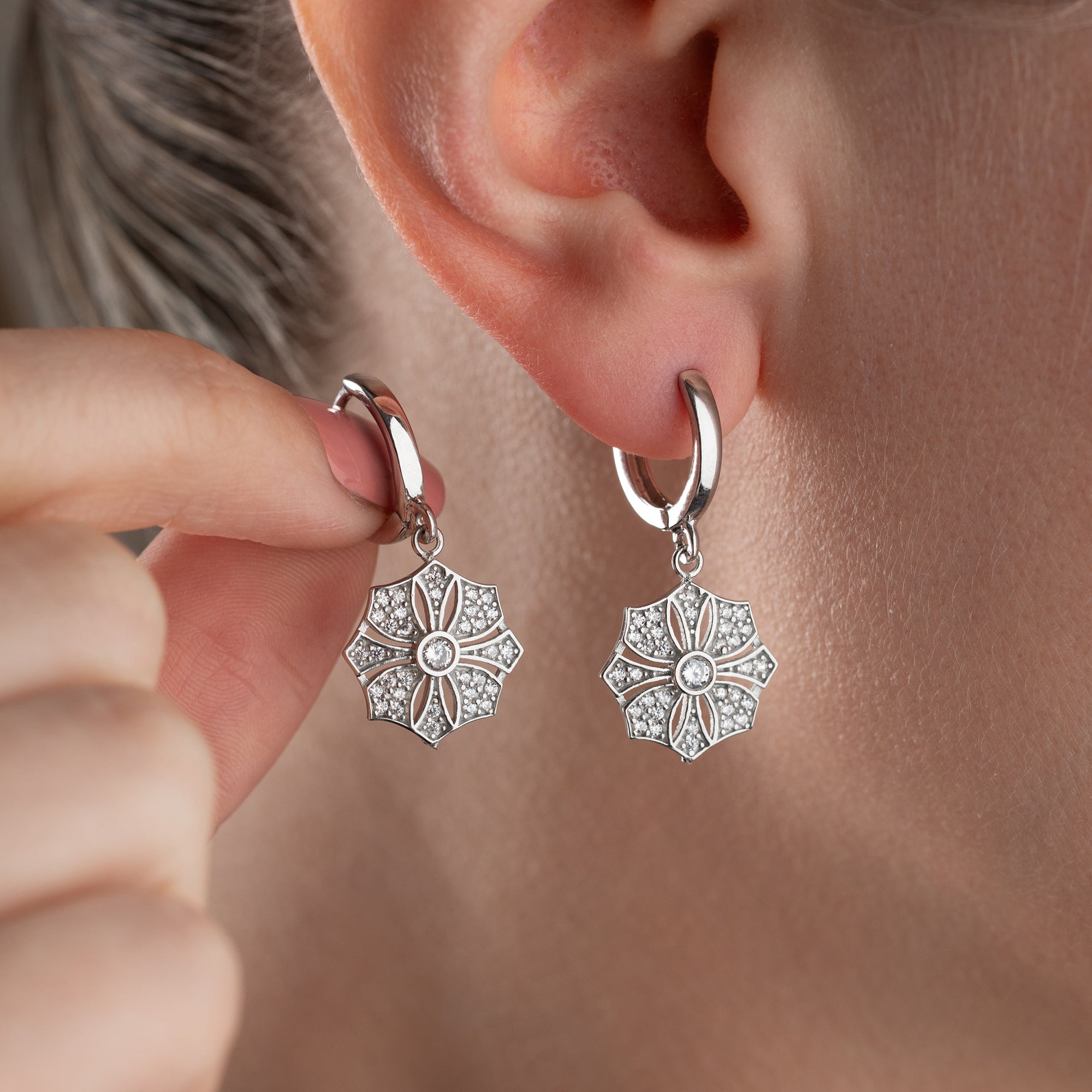 PARVATI OHRRINGE | 925 SILBER