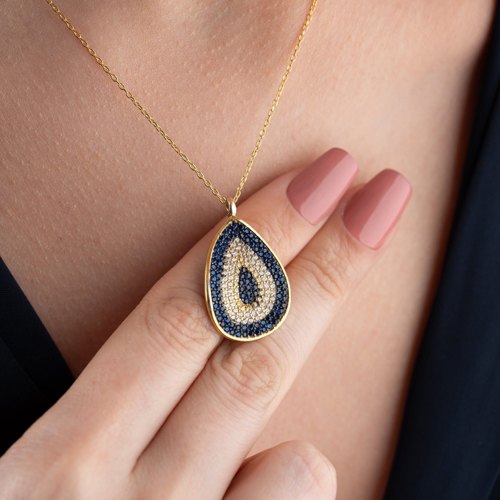 BIG NAZAR HALSKETTE | 925 SILBER