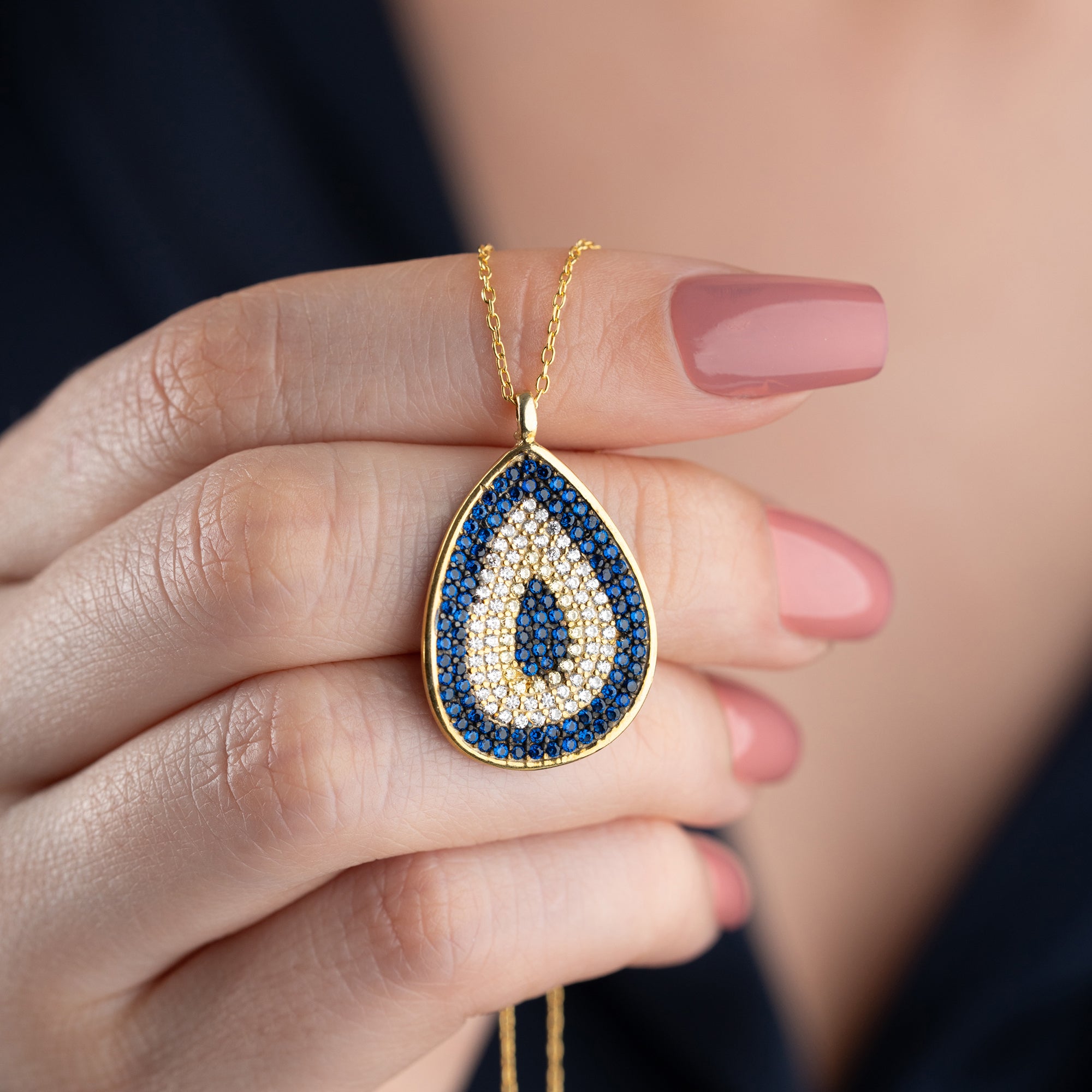 BIG NAZAR HALSKETTE | 925 SILBER