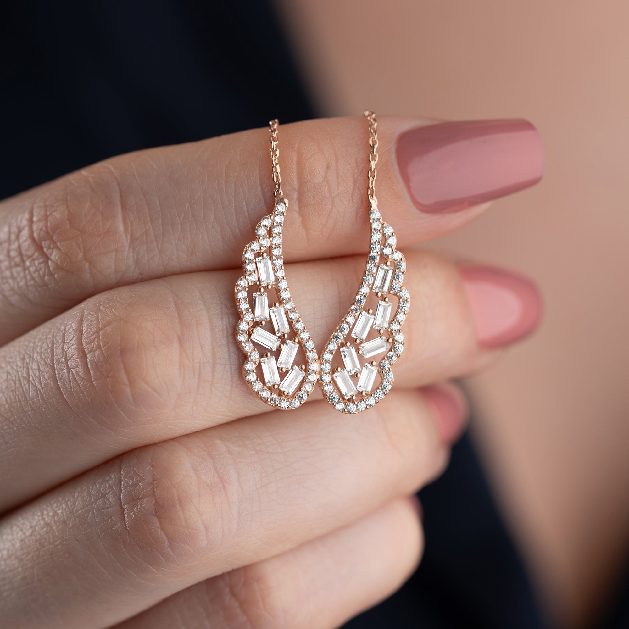 ENGELSFLÜGEL HALSKETTE | 925 SILBER