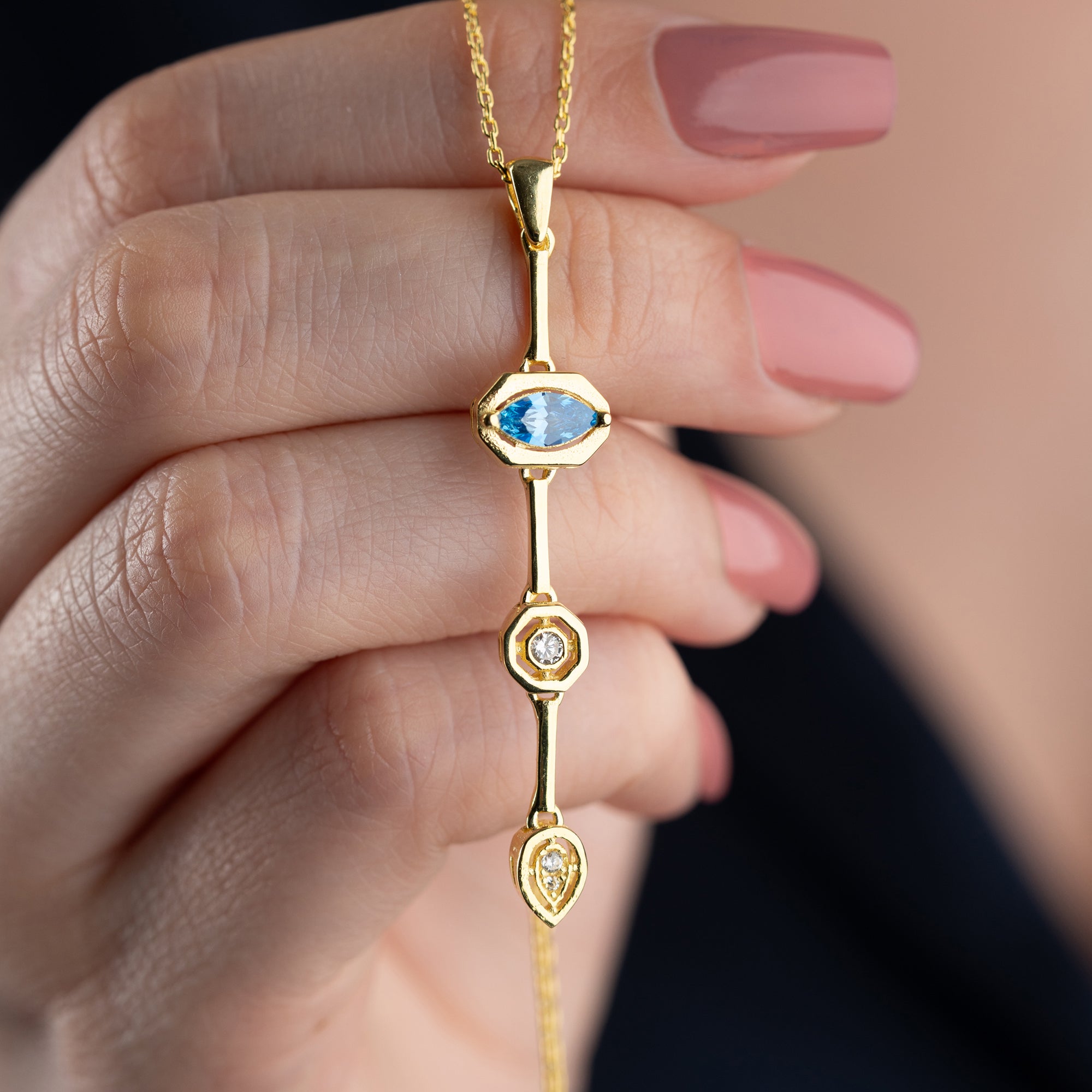 CHANDRA Y NECKLACE | 925 SILVER