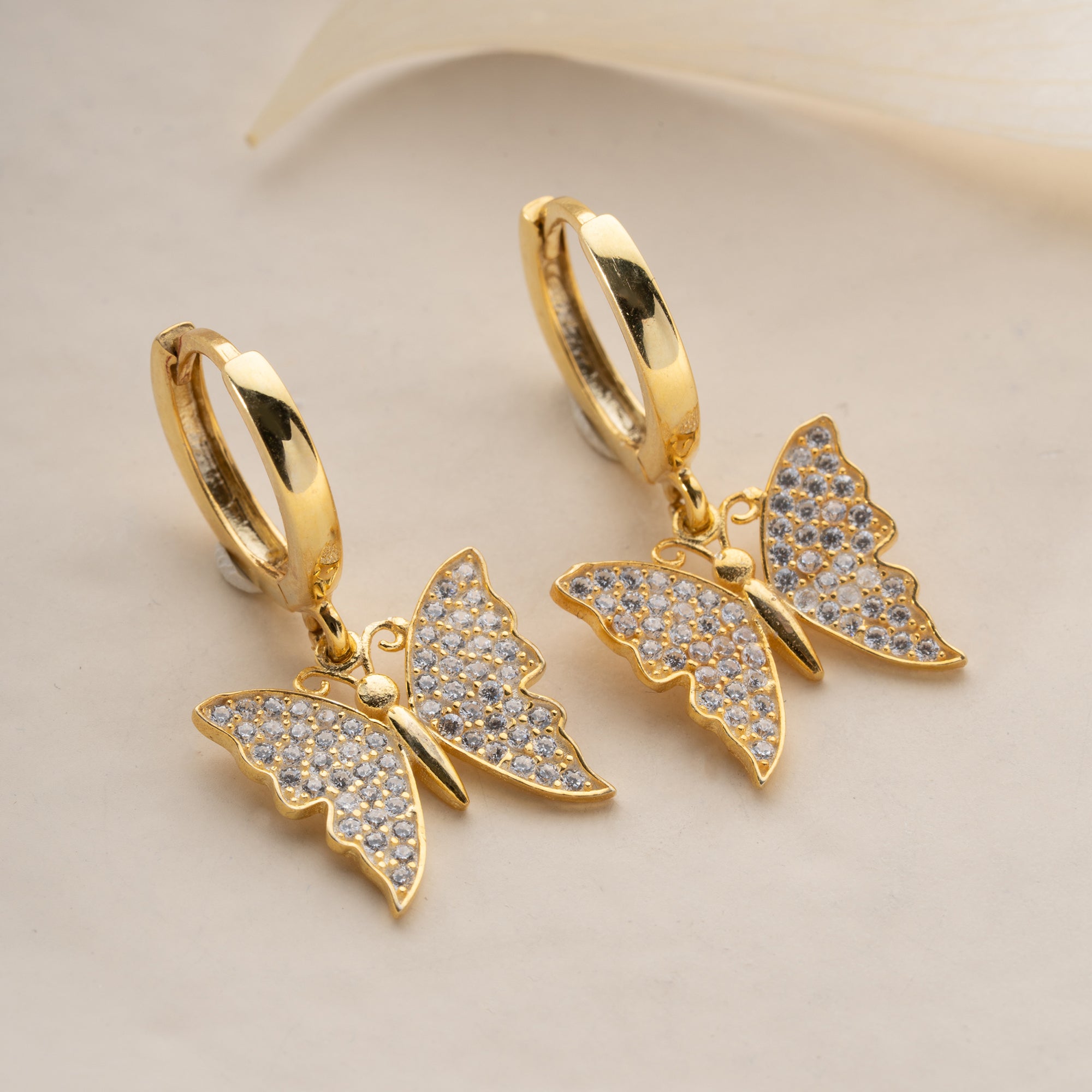 BUTTERFLY OHRRINGE | 925 SILBER