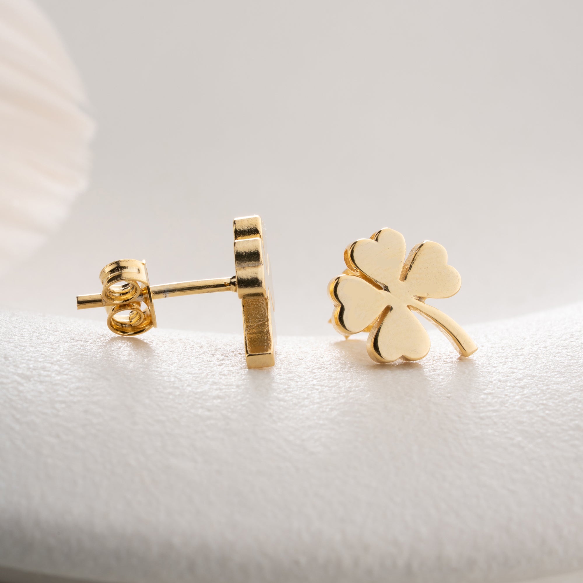 Zirconia Cloverleaf Earrings | 925 Silver