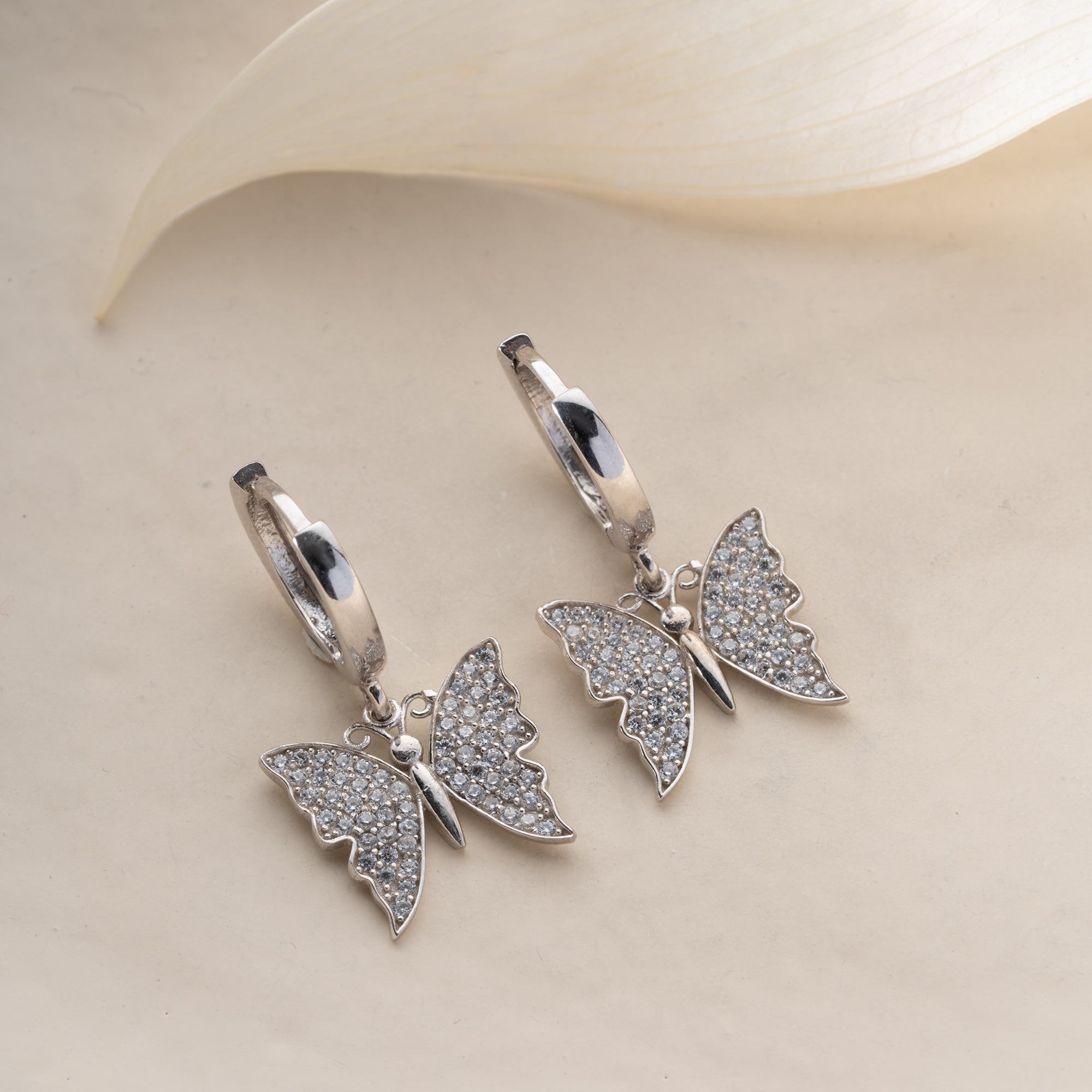 BUTTERFLY OHRRINGE | 925 SILBER