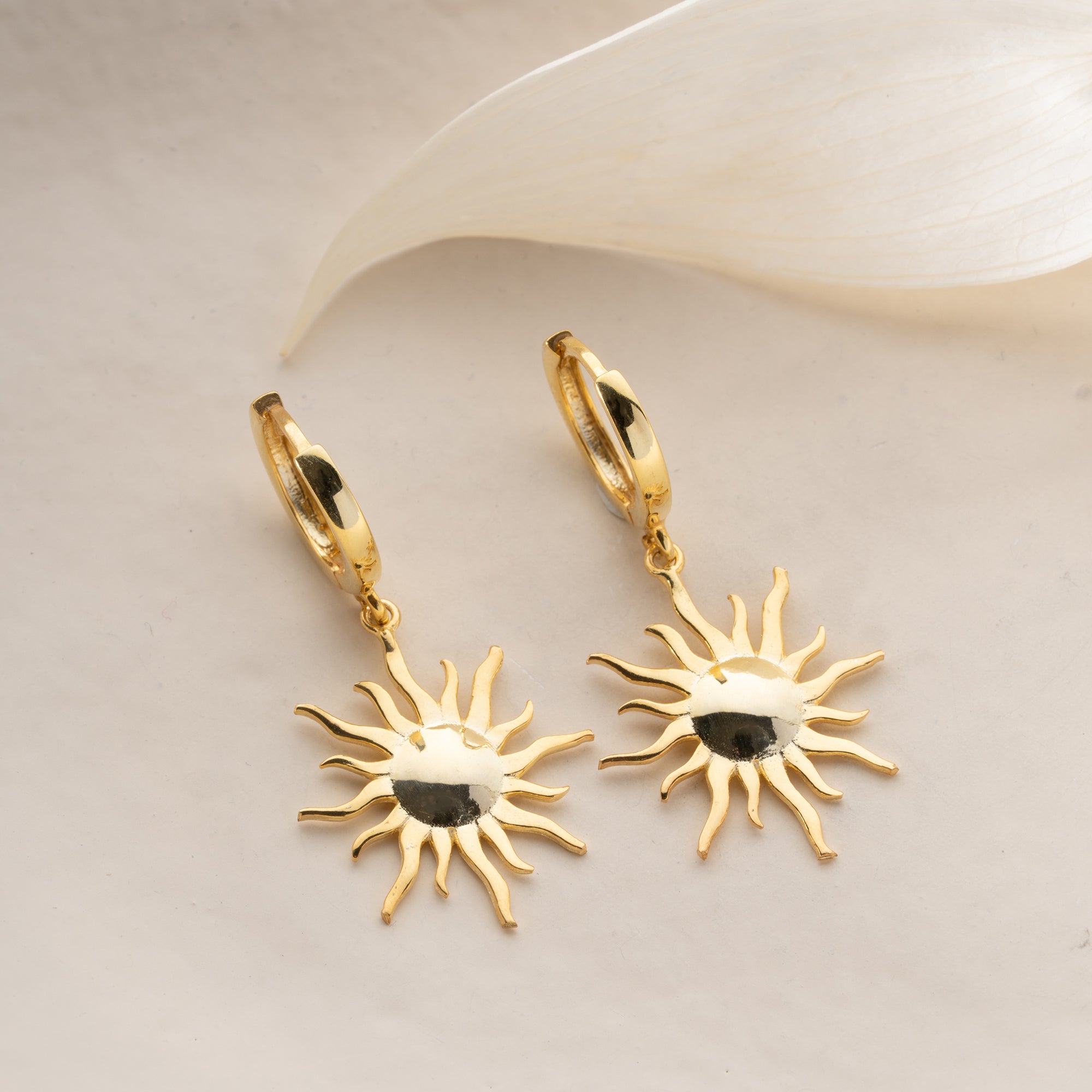 BIG SUN OHRRINGE | 925 SILBER