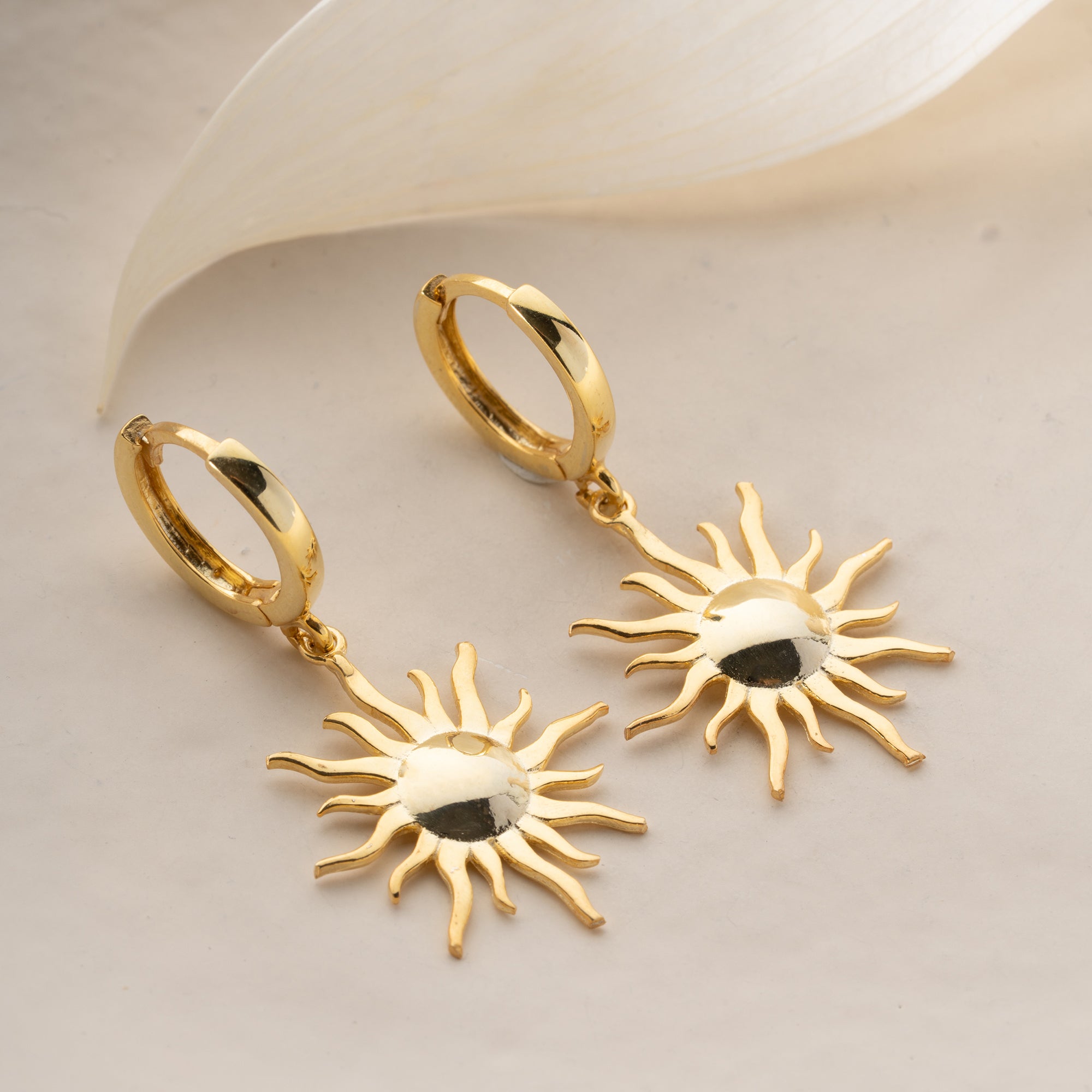 BIG SUN OHRRINGE | 925 SILBER