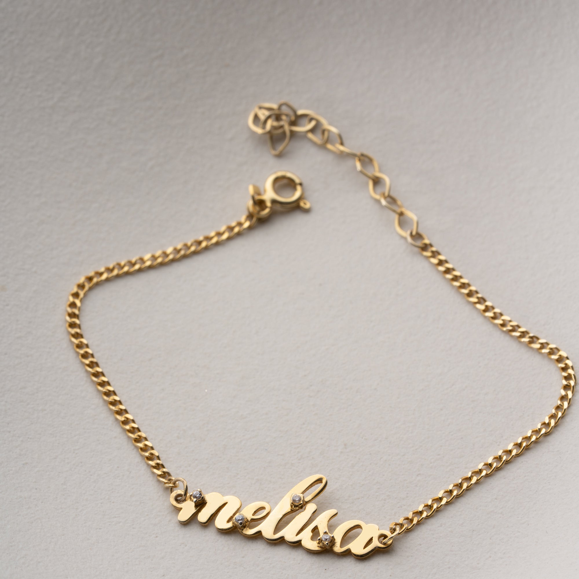 SHINE NAMENS ARMKETTE | 925 SILBER