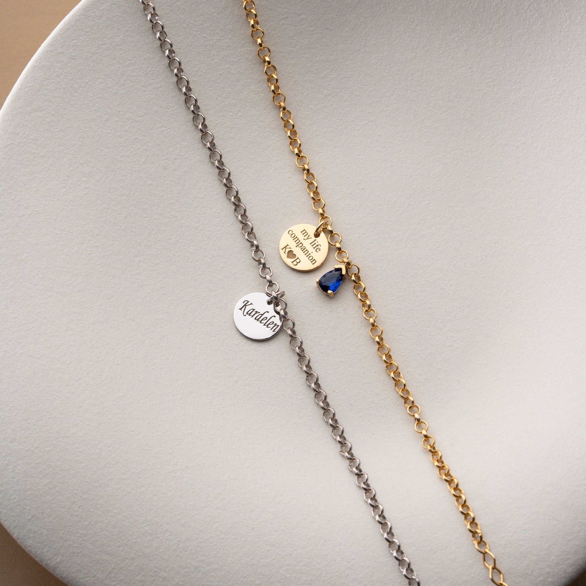 SEELENVERWANDT PAAR ARMKETTE | 925 SILBER