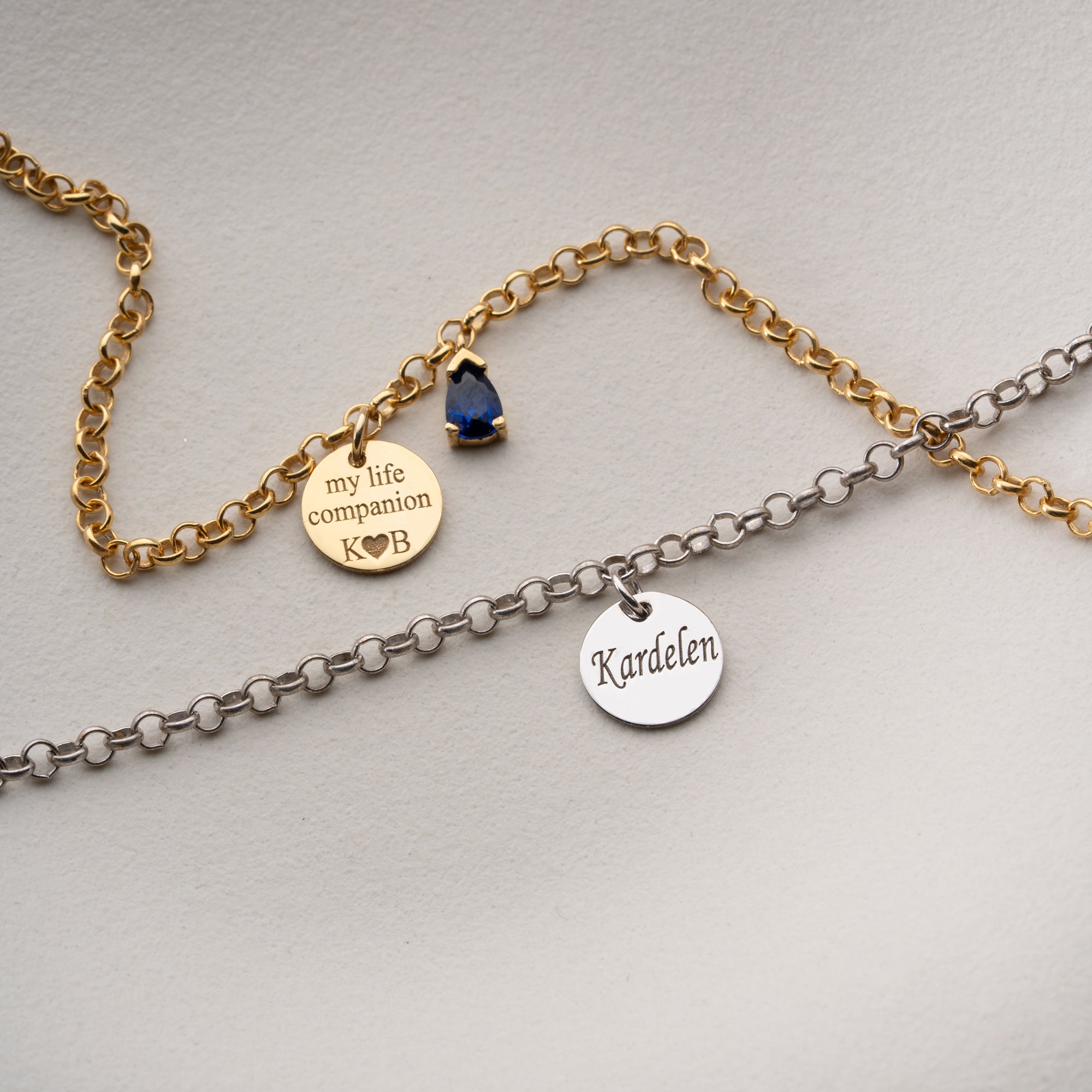 SEELENVERWANDT PAAR ARMKETTE | 925 SILBER