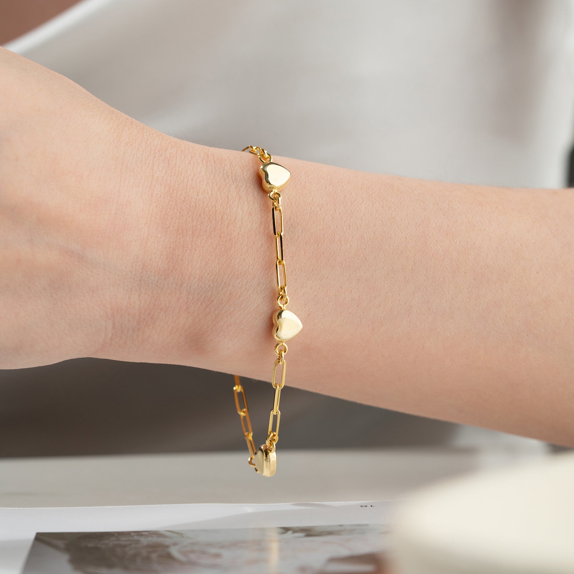 HERZ BOMB ARMBAND | 925 SILBER