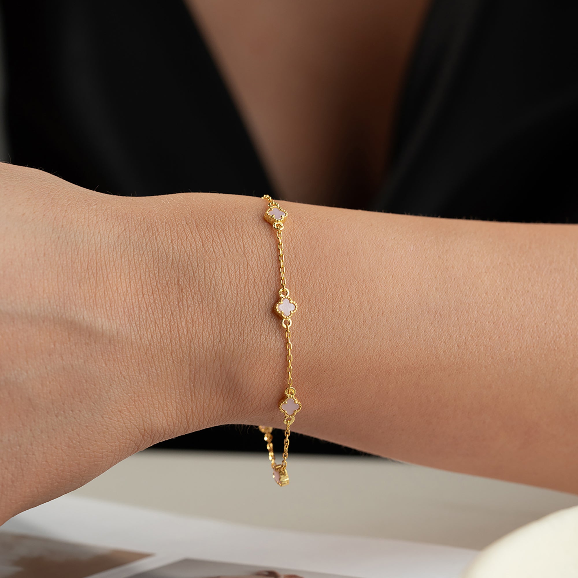 ROSE MINI KLEE BRACELET | 925 SILBER