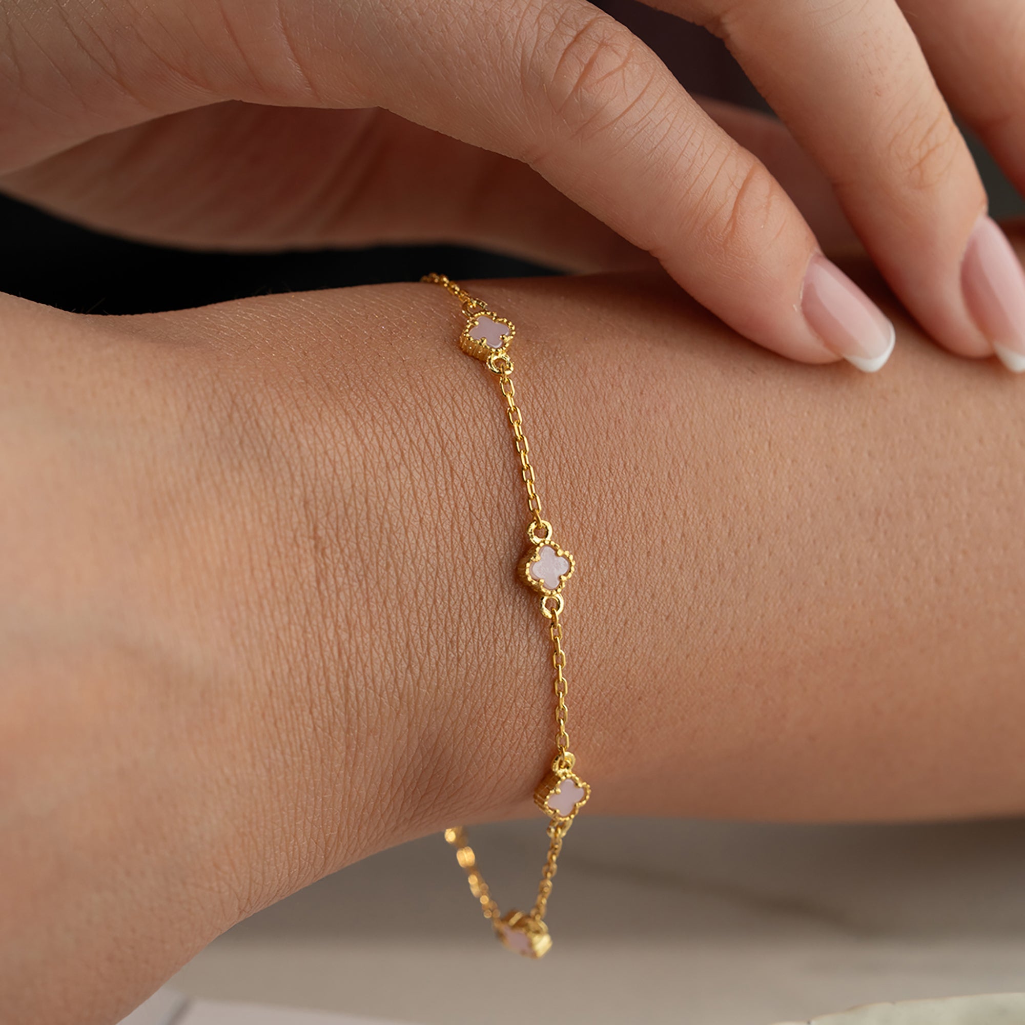 ROSE MINI KLEE BRACELET | 925 SILBER