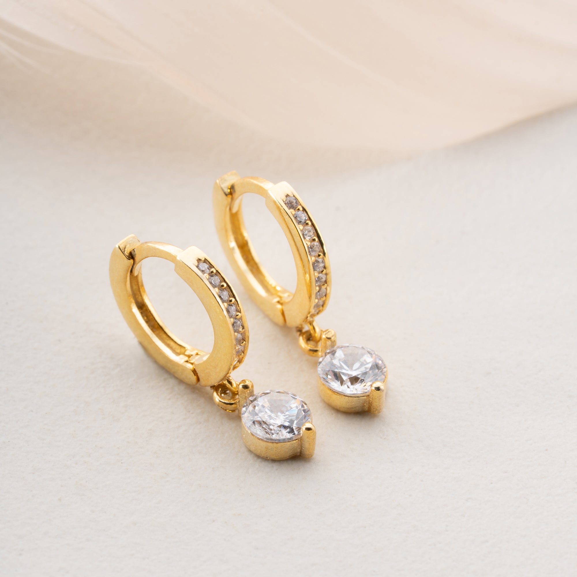 Zirconia Cloverleaf Earrings | 925 Silver