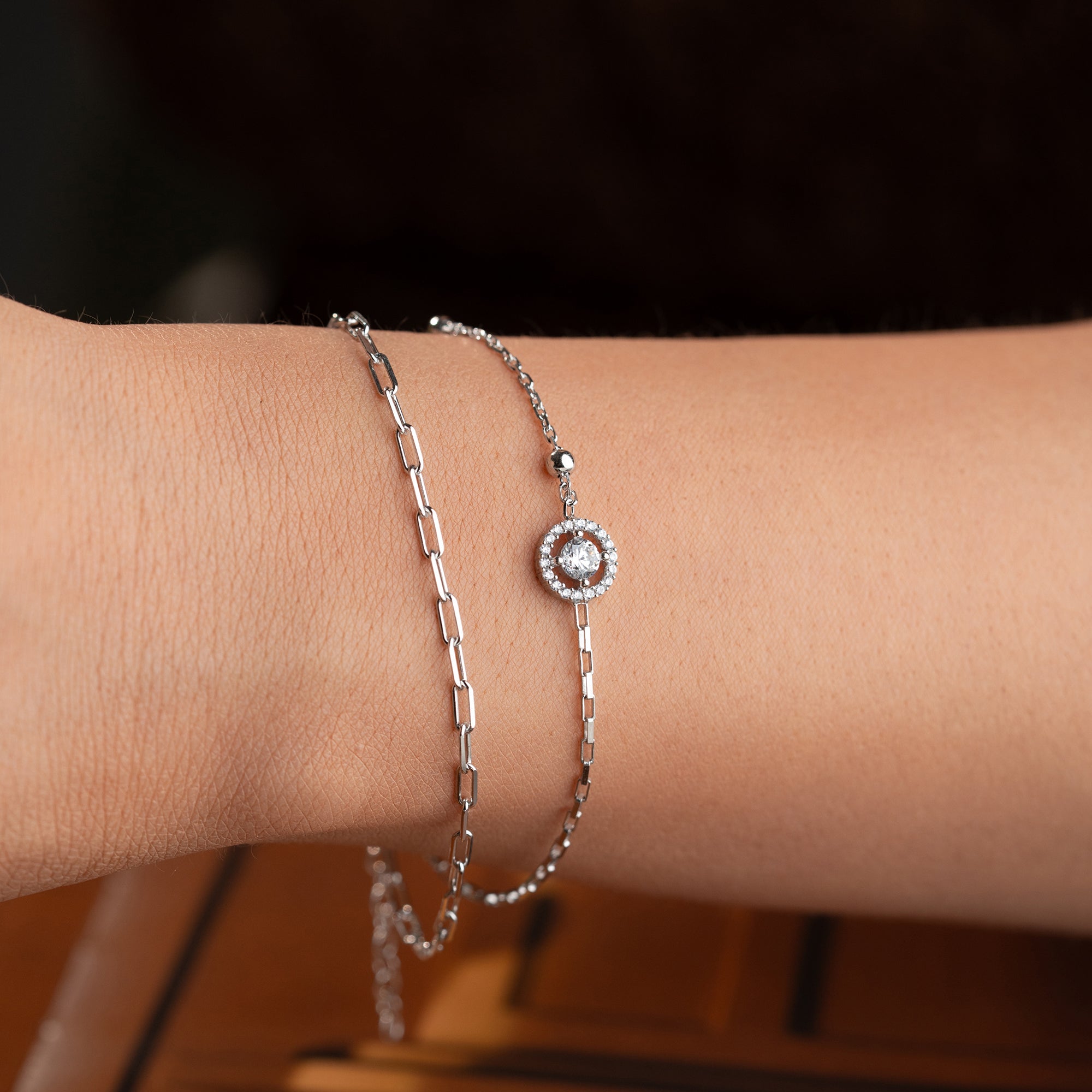 DUO SOLANA ARMKETTE | 925 SILBER