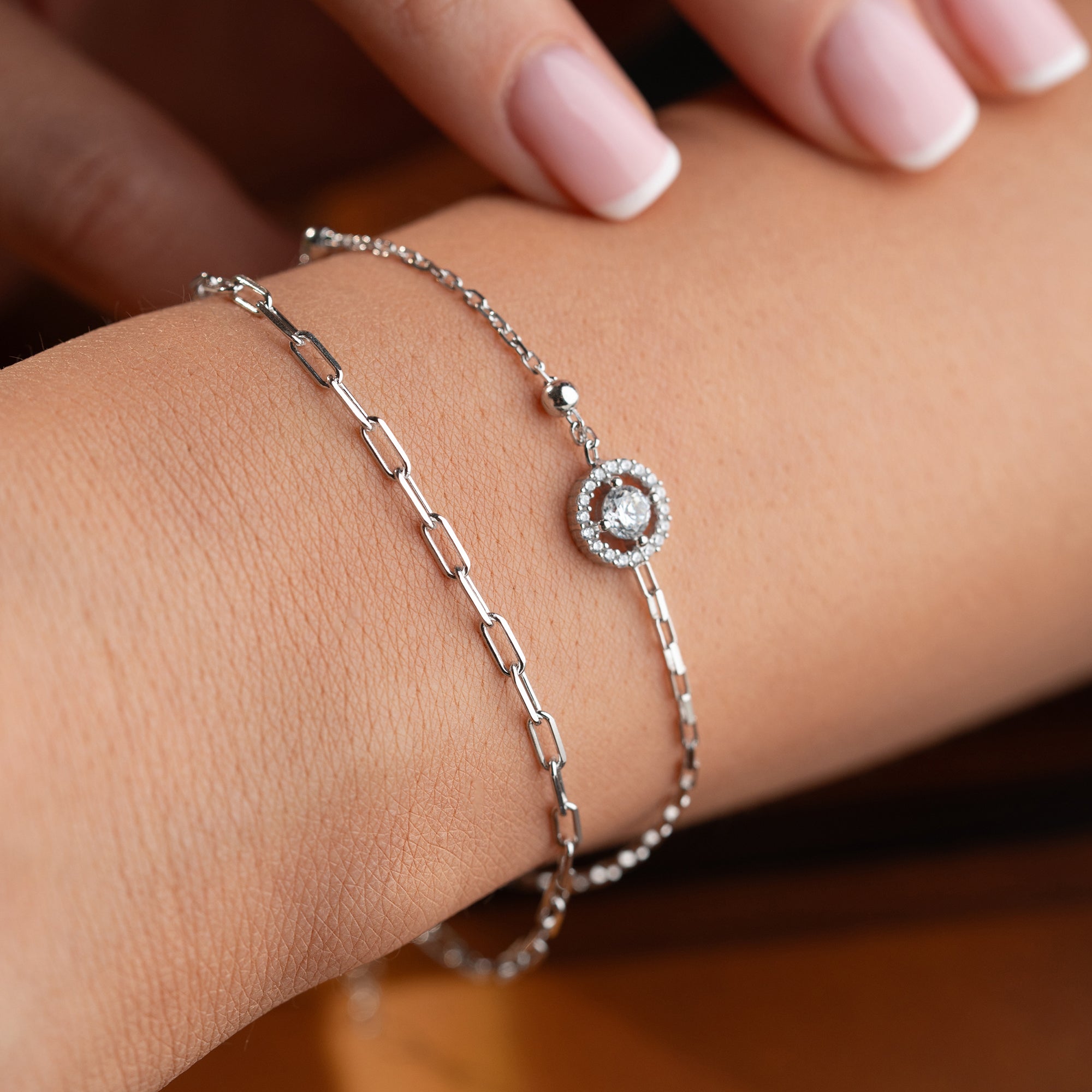 DUO SOLANA ARMKETTE | 925 SILBER