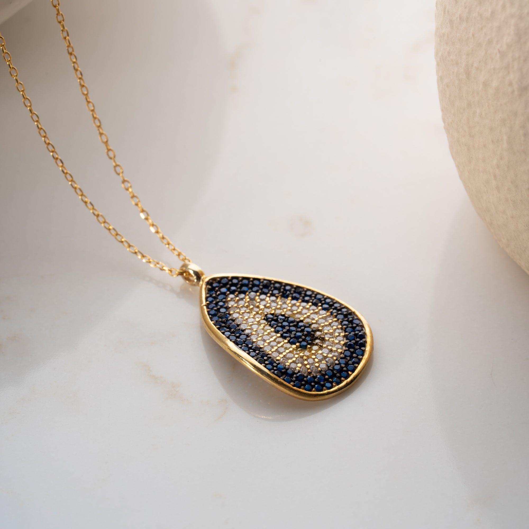 BIG NAZAR HALSKETTE | 925 SILBER