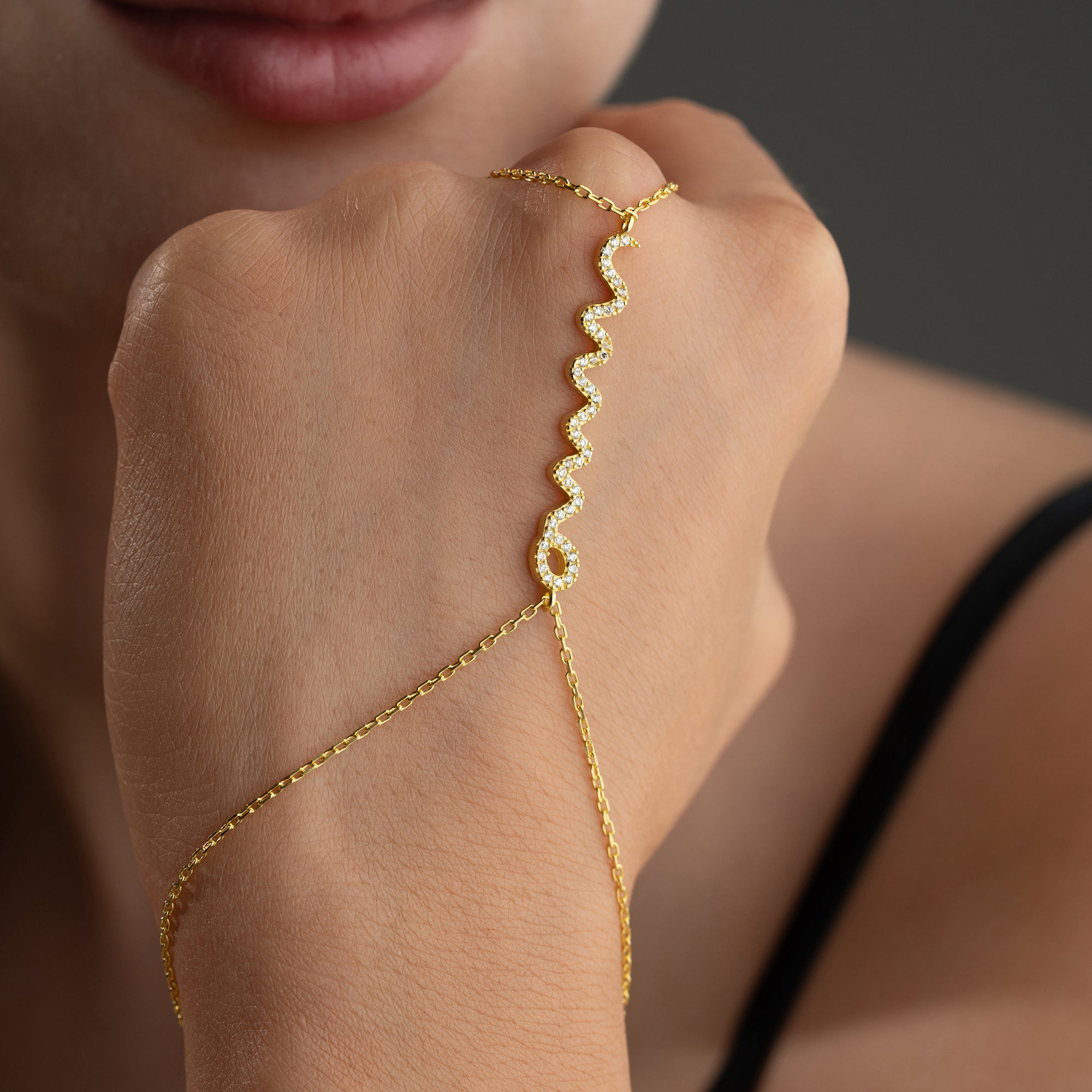 SNAKE HANDKETTE | 925 SILBER