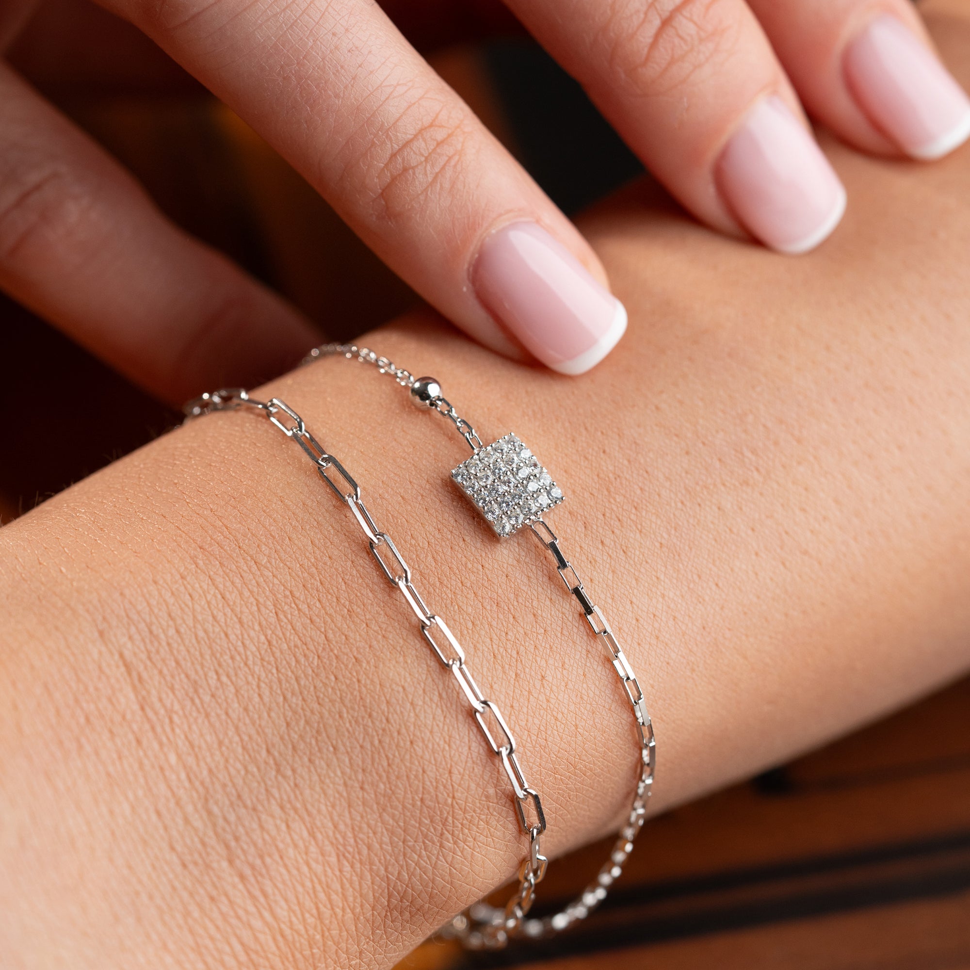 DUO JOLLY ARMKETTE | 925 SILBER