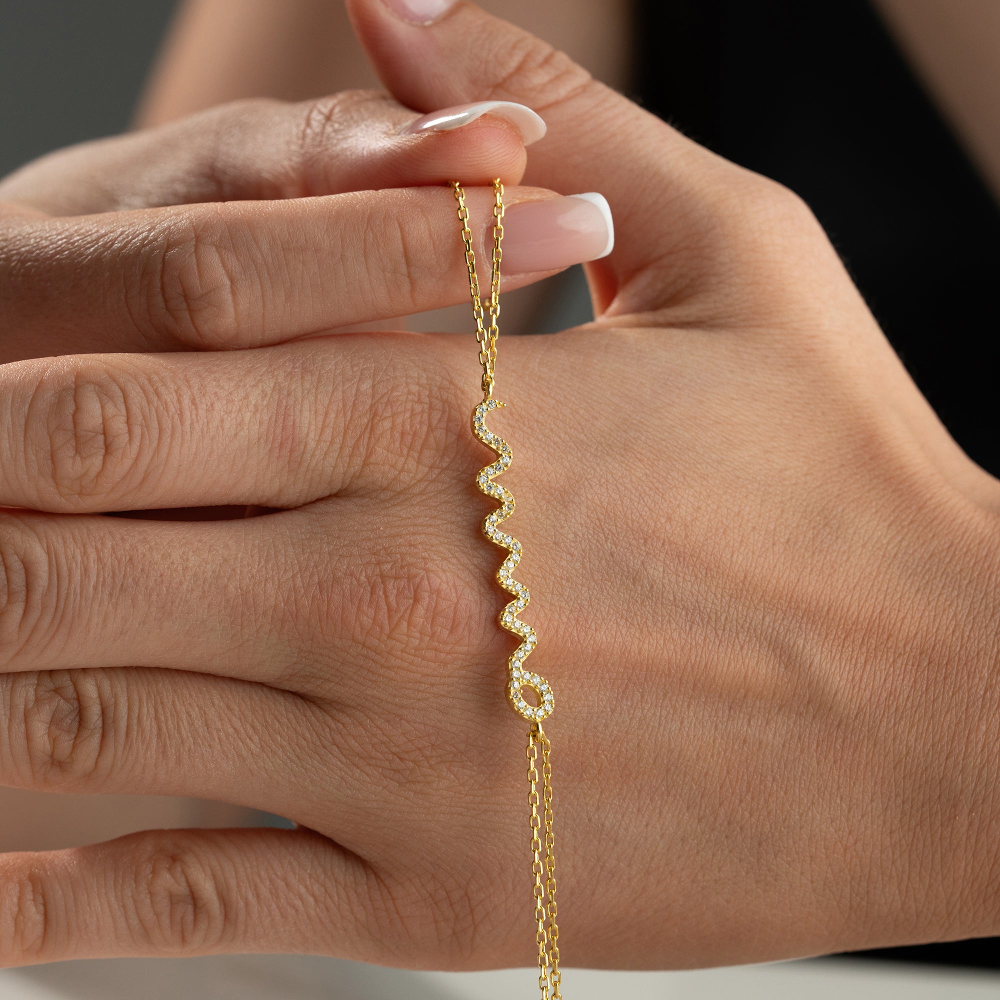 SNAKE HANDKETTE | 925 SILBER