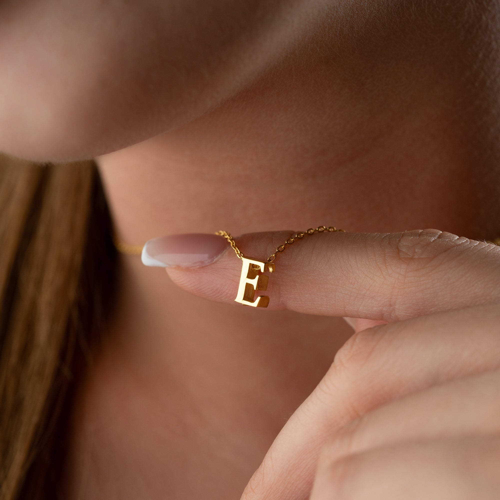 MINI BUCHSTABEN HALSKETTE | 925 SILBER