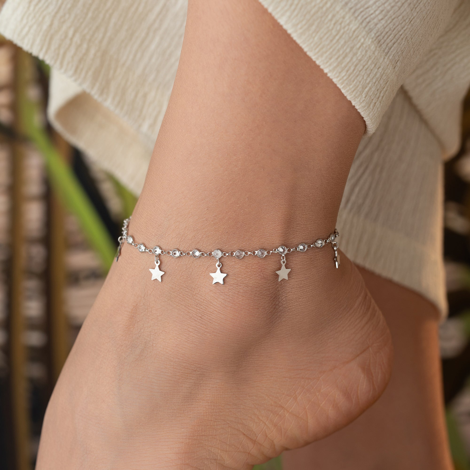 ELARA FUSSKETTE | 925 SILBER
