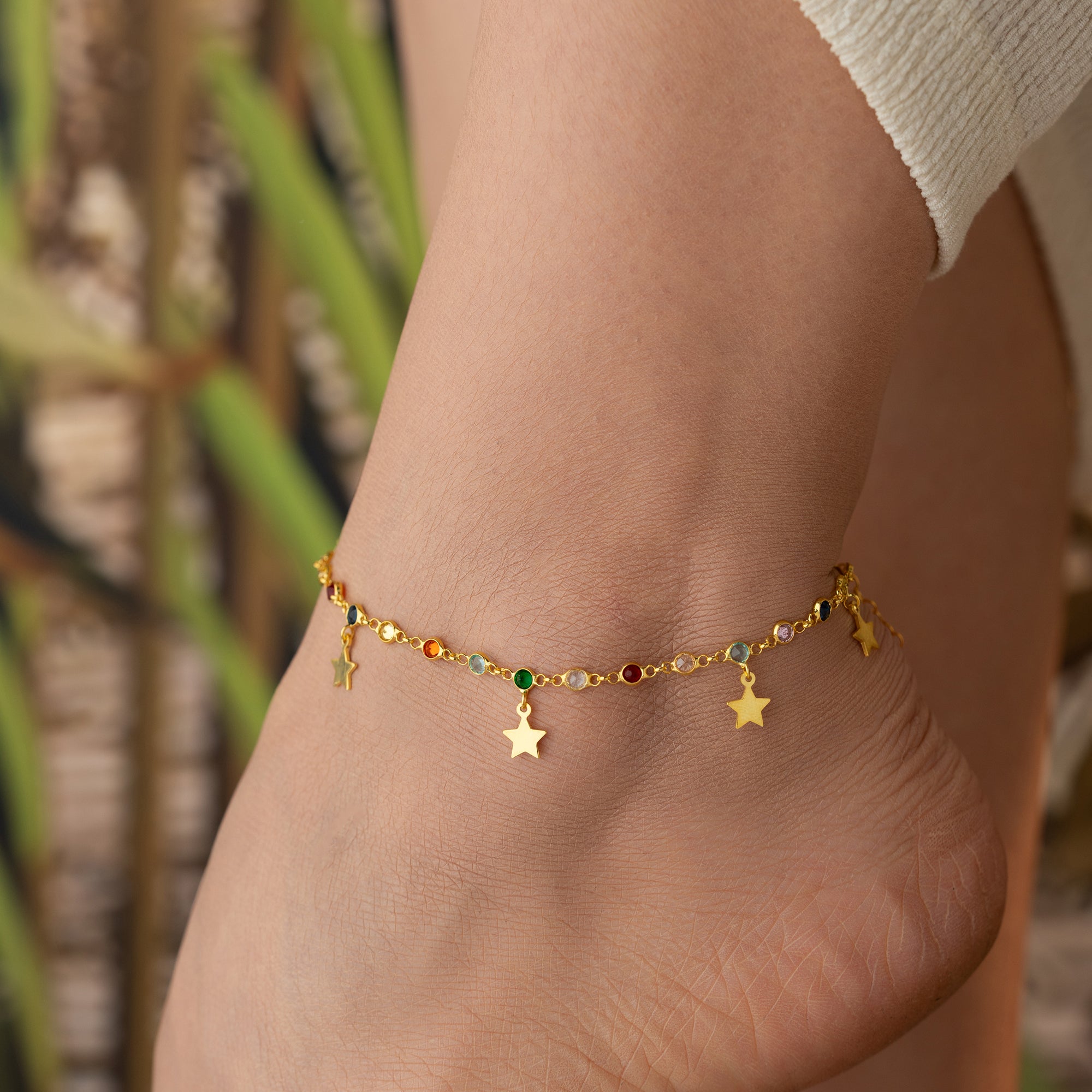 ARONA FUSSKETTE | 925 SILBER