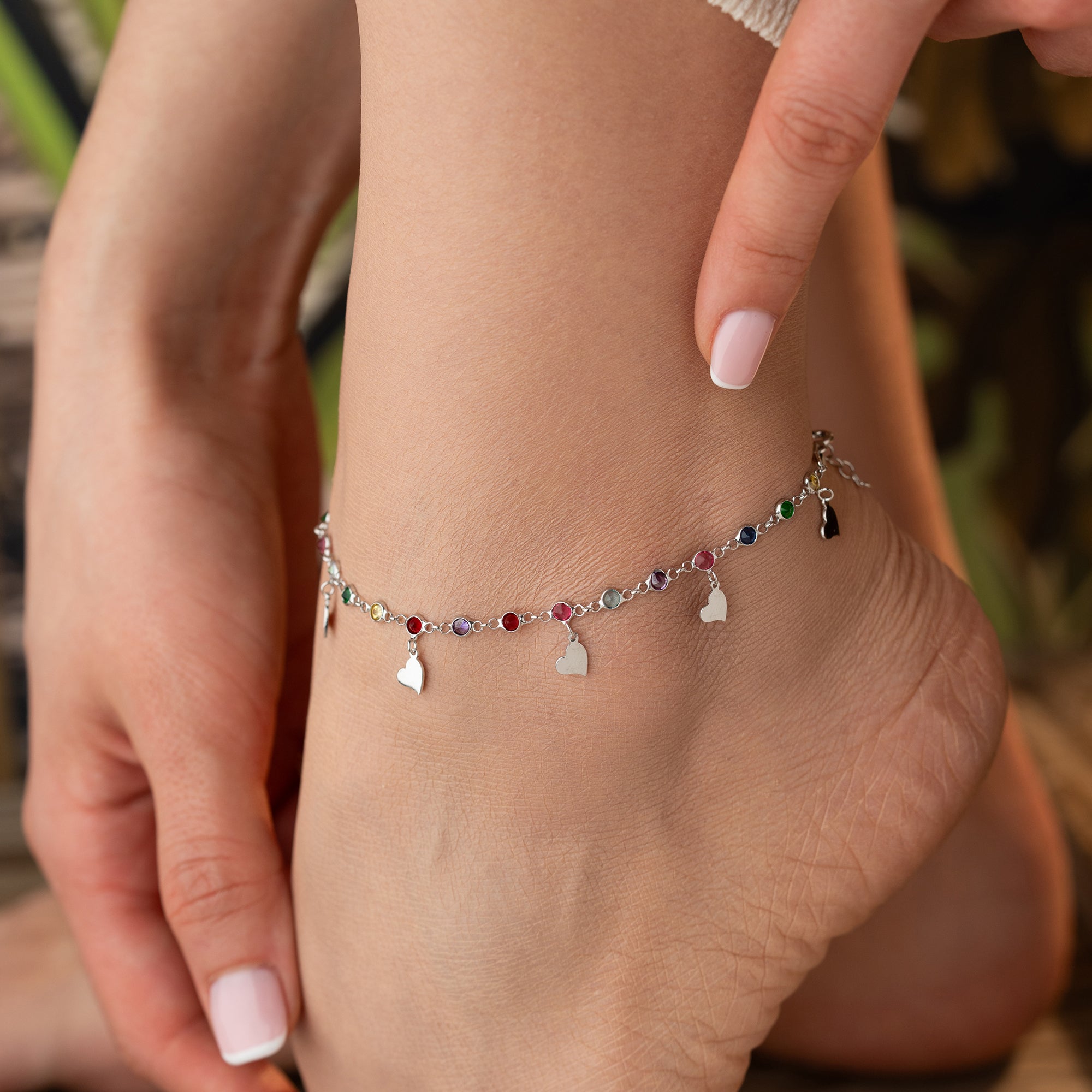 84 FUSSKETTE | 925 SILBER