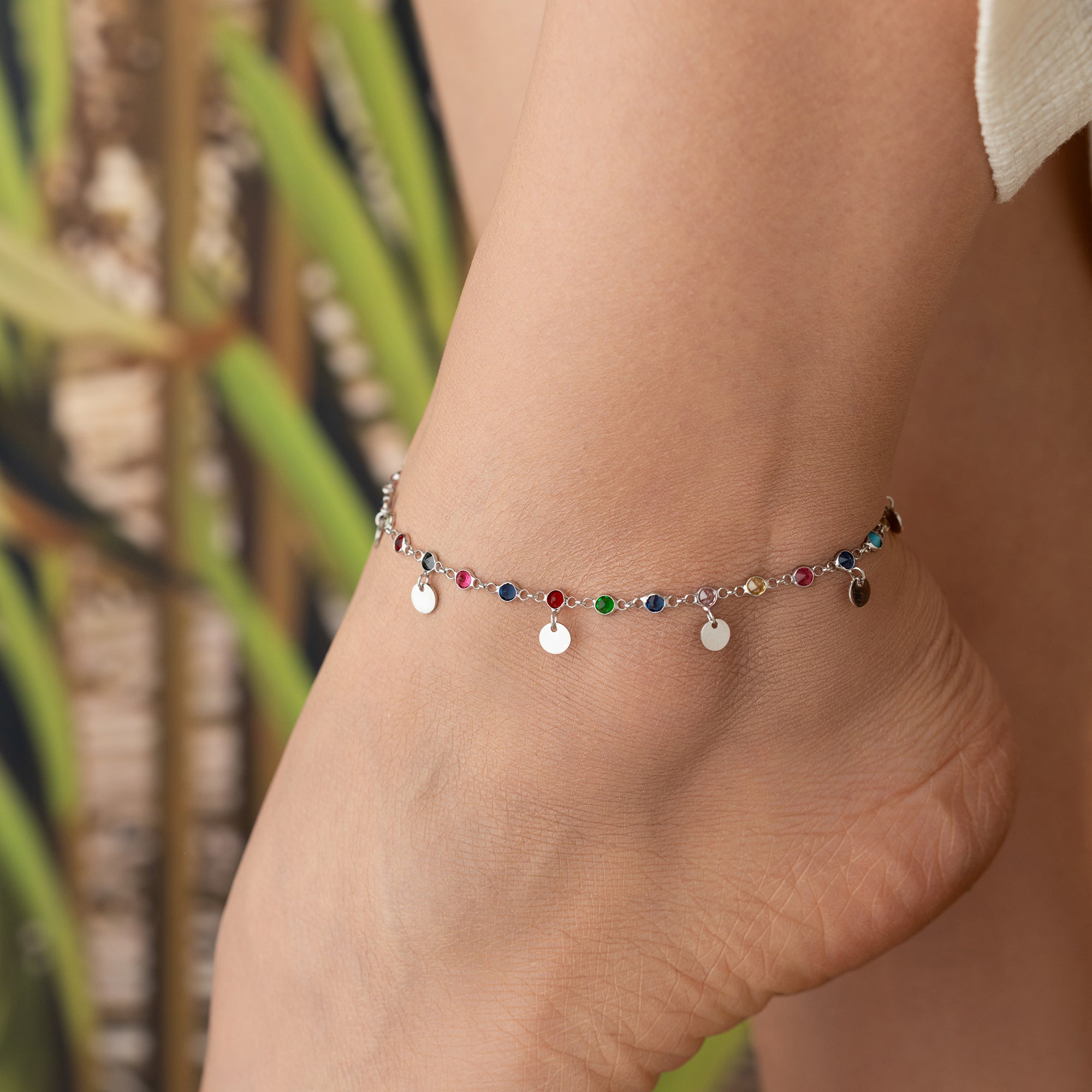 OLIVIA FUSSKETTE | 925 SILBER