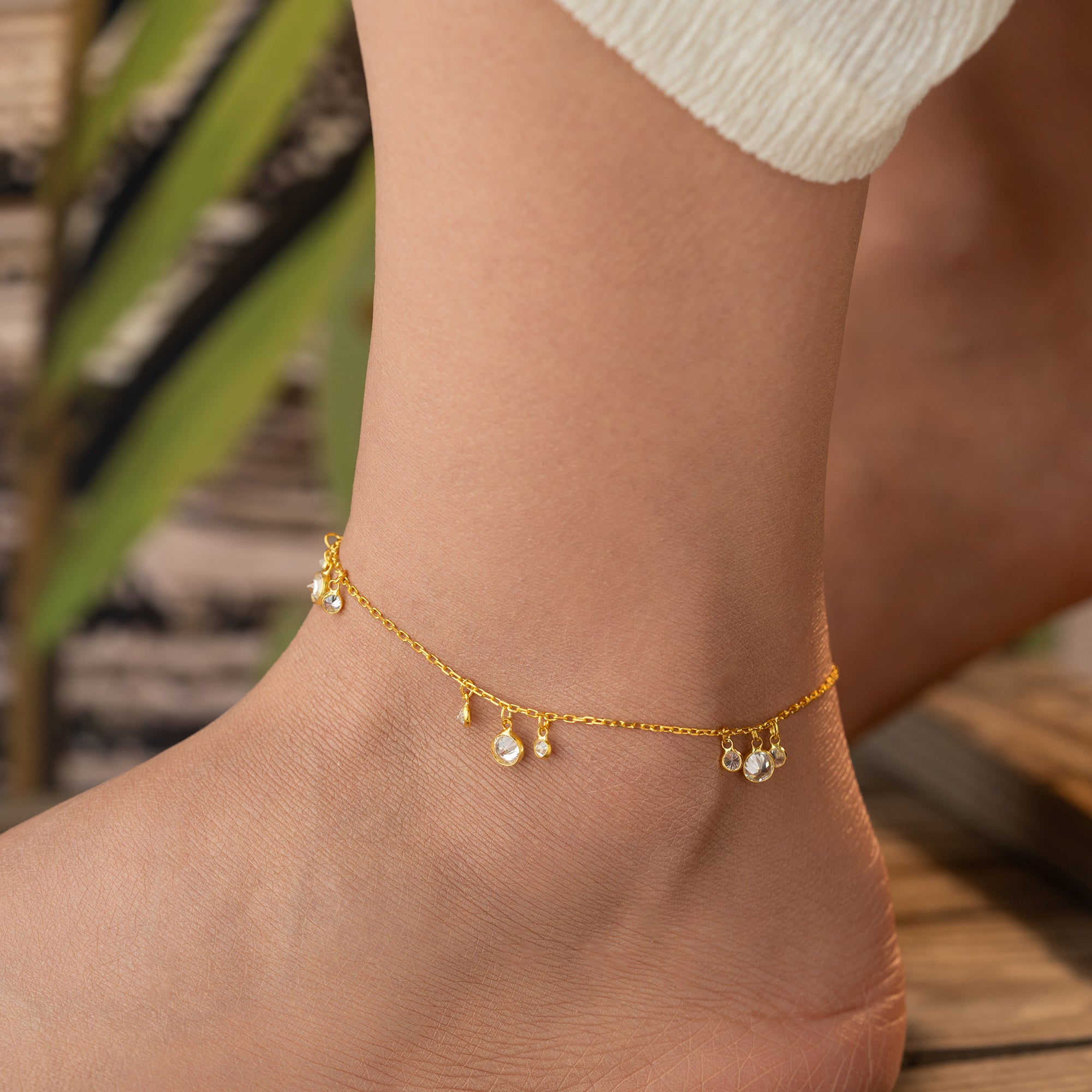 CENTRAL FUSSKETTE | 925 SILBER