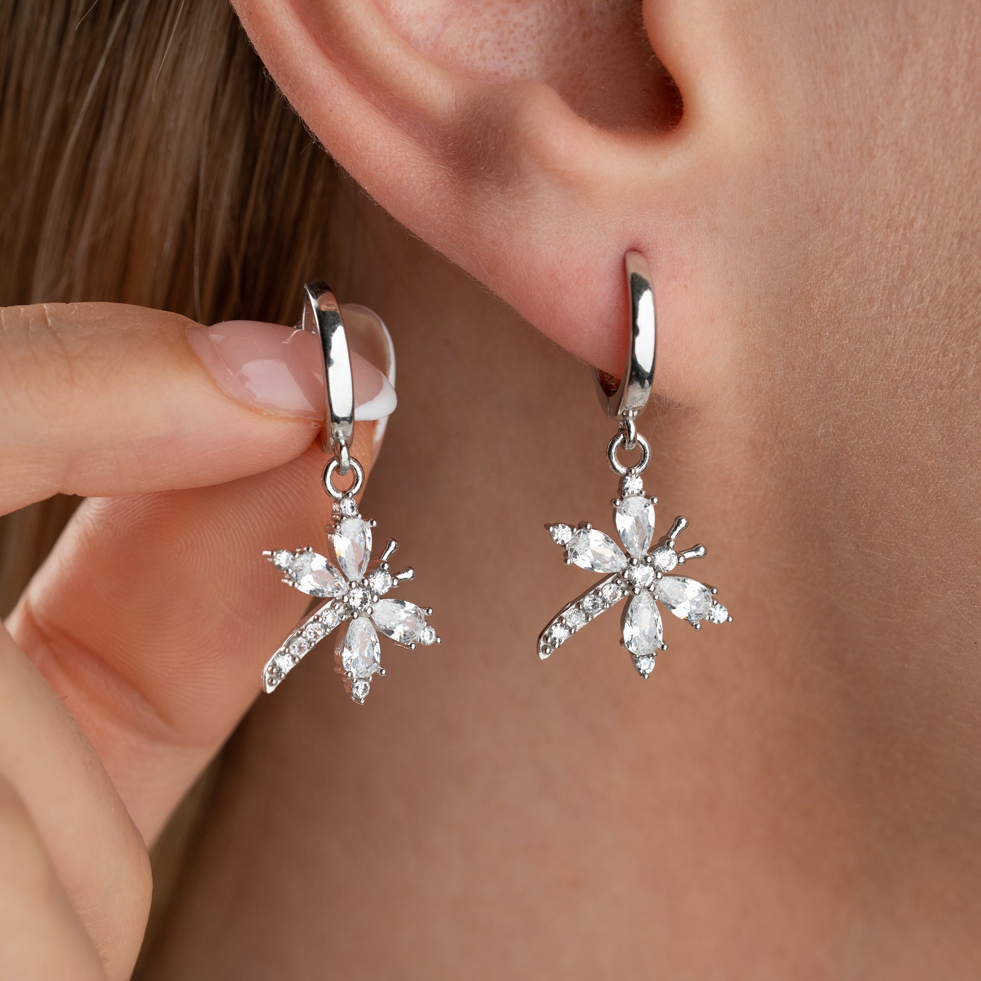 DROPSTONE LIBELLE OHRRINGE | 925 SILBER