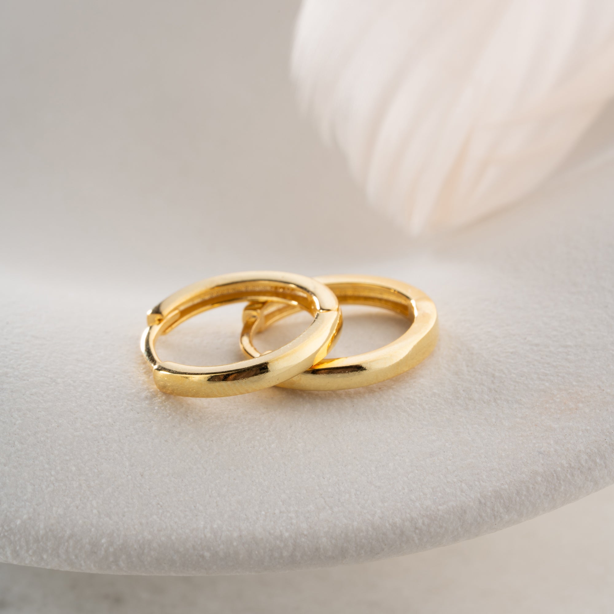 MINIMALER KREIS OHRRINGE | 925 SILBER