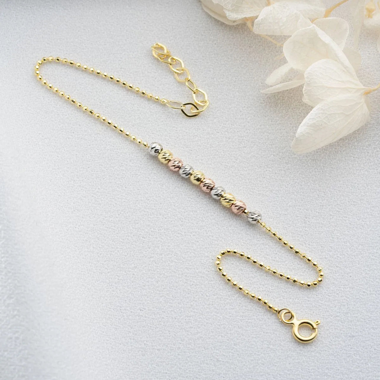 TRICOLOR DORIKA ARMBAND | 925 SILBER