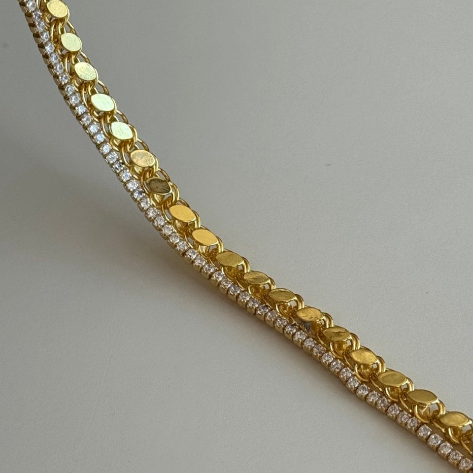 BARLEY X ICED OUT BRACELET | 925 SILVER