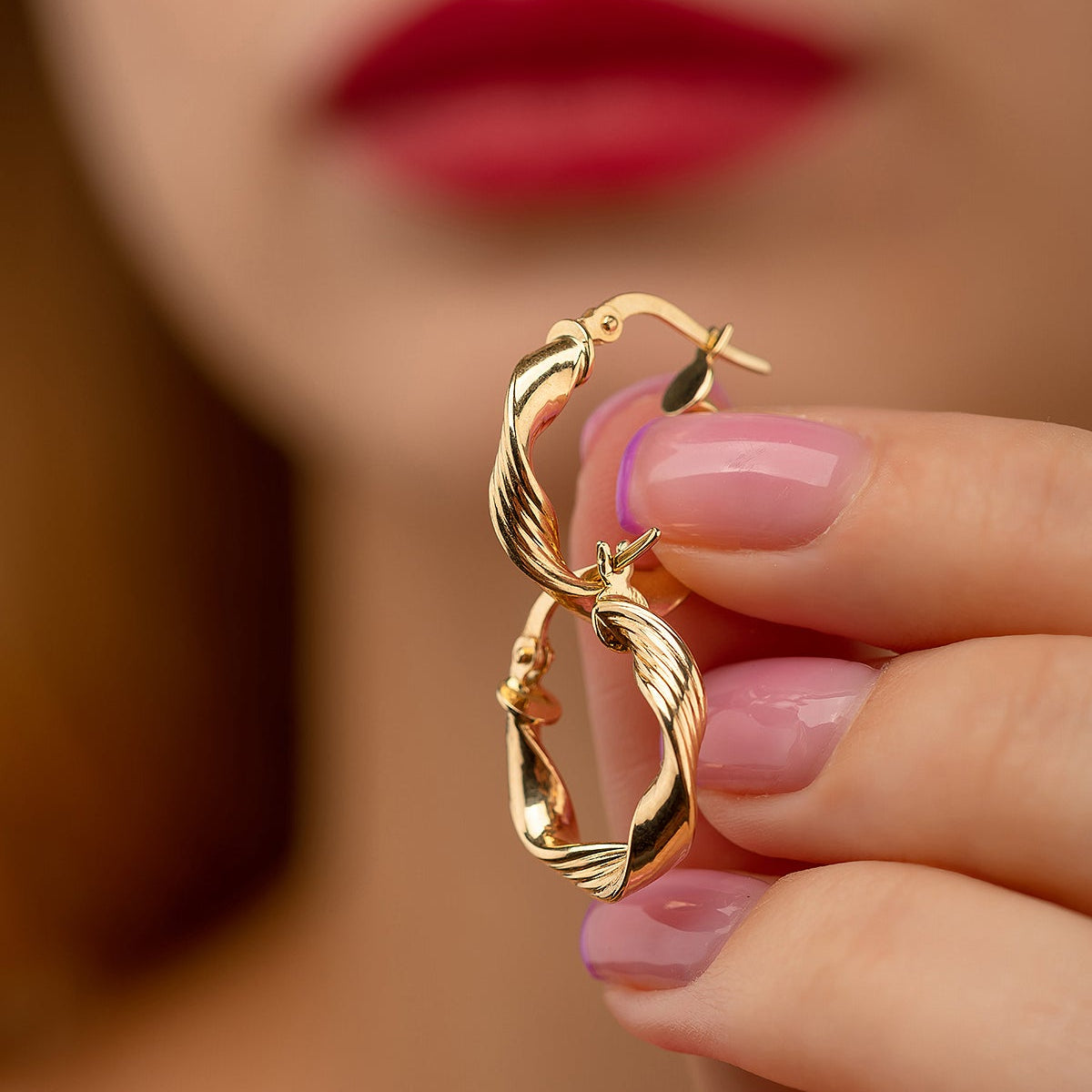 MON CHERE OHRRINGE | 14K GOLD