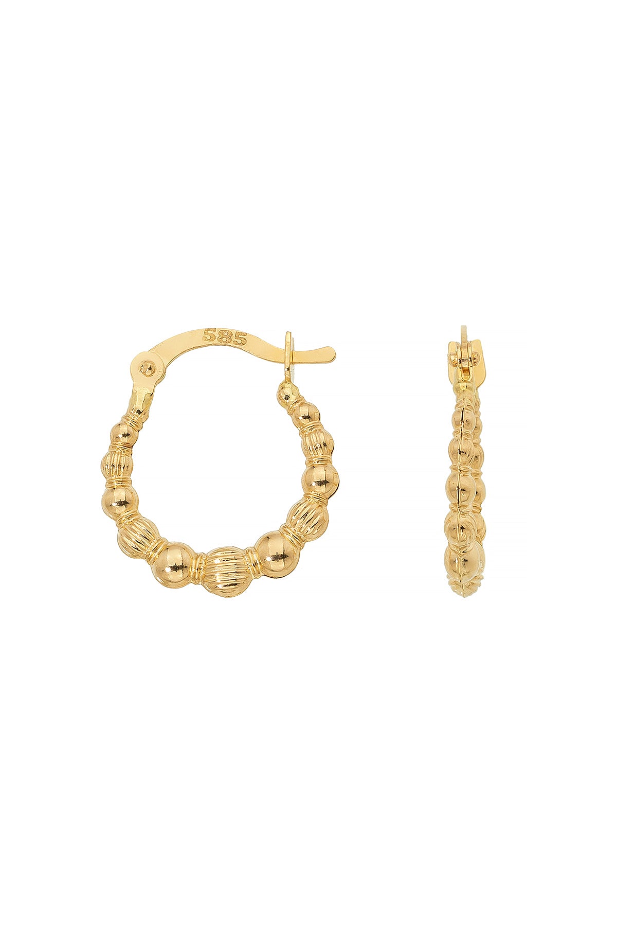 COCKLE OHRRINGE | 14K GOLD