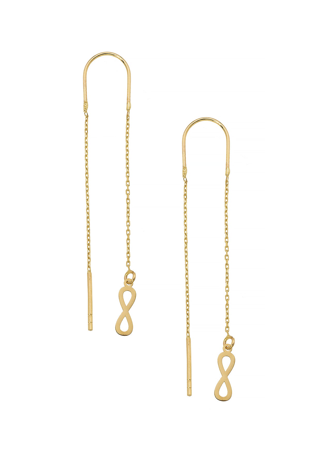 INFINITY OHRRINGE | 14K GOLD