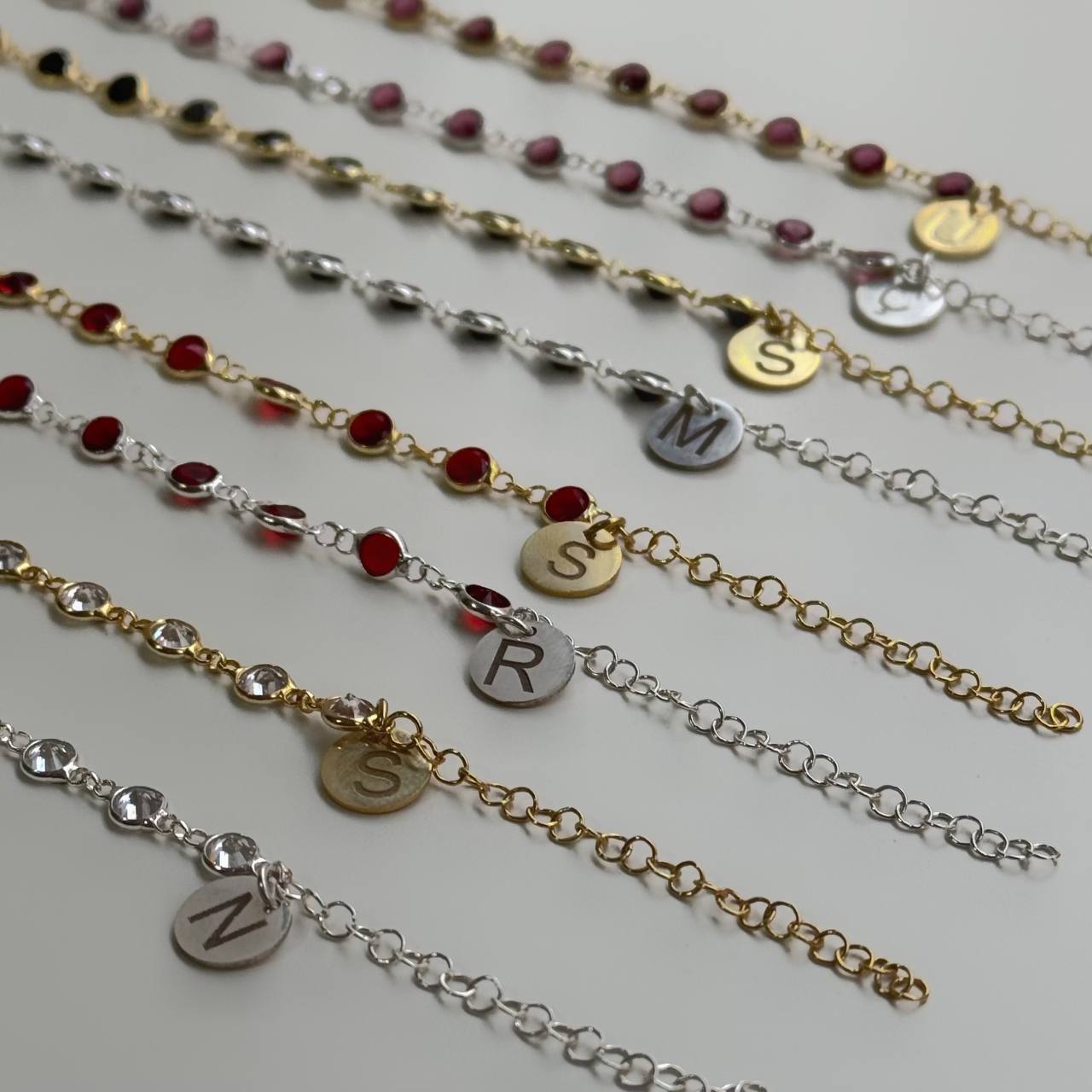 PARTNER FULL STEIN ARMBÄNDER | 925 SILBER