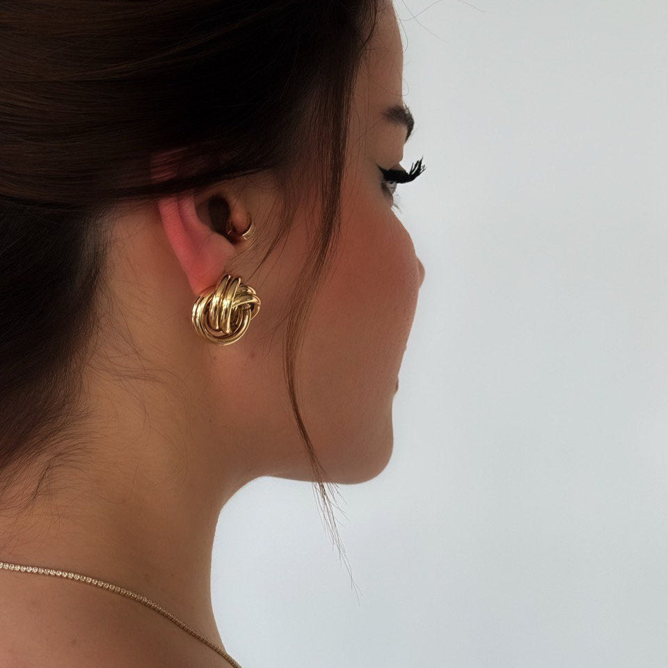 PEARL POETRY OHRRING | 925 SILBER