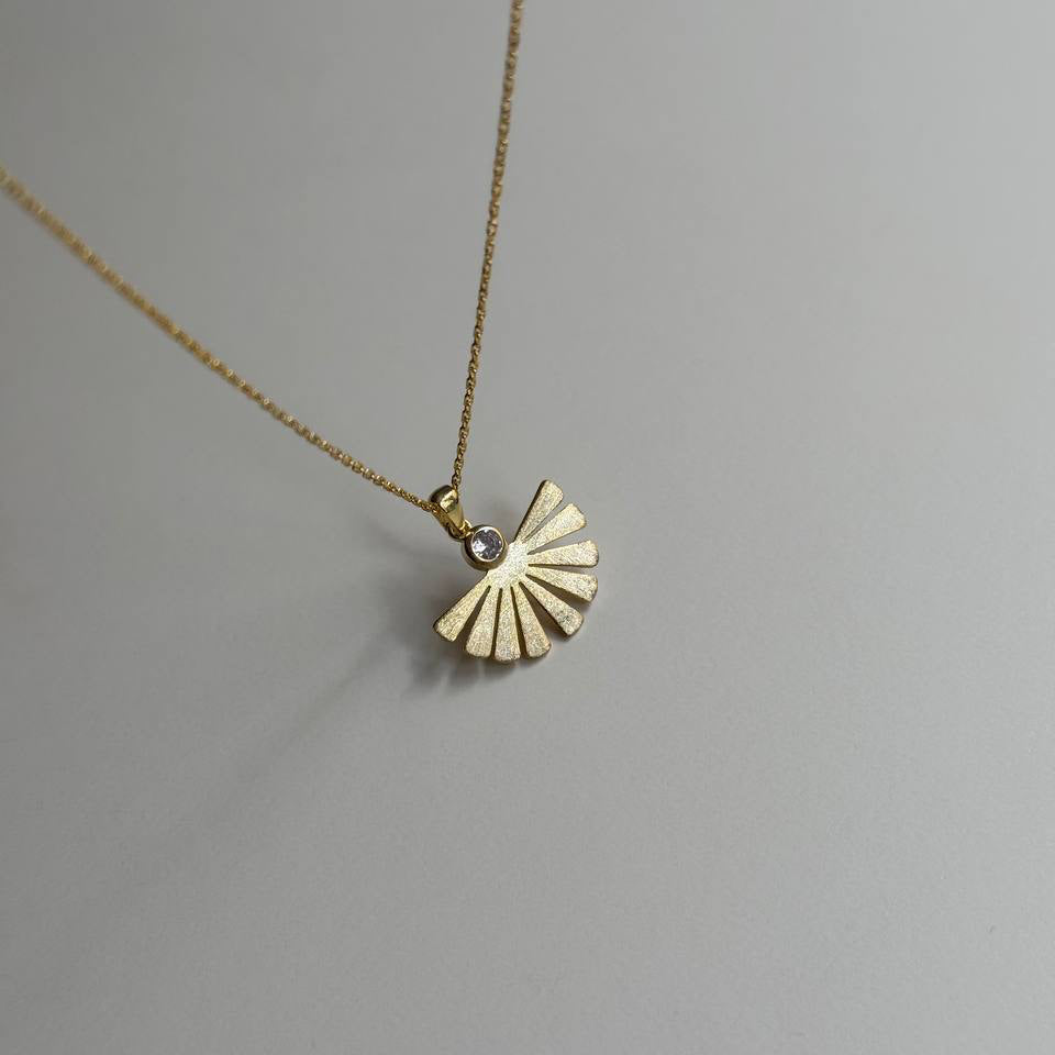 FÄCHER HALSKETTE | 925 SILBER