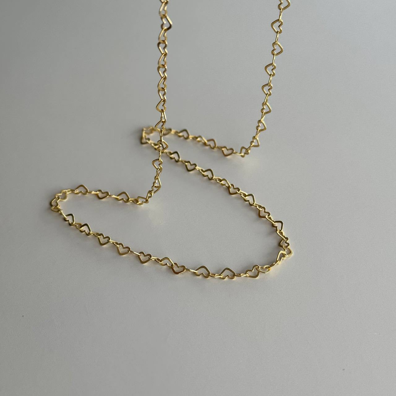 HERZ CHAIN HALSKETTE | 925 SILBER