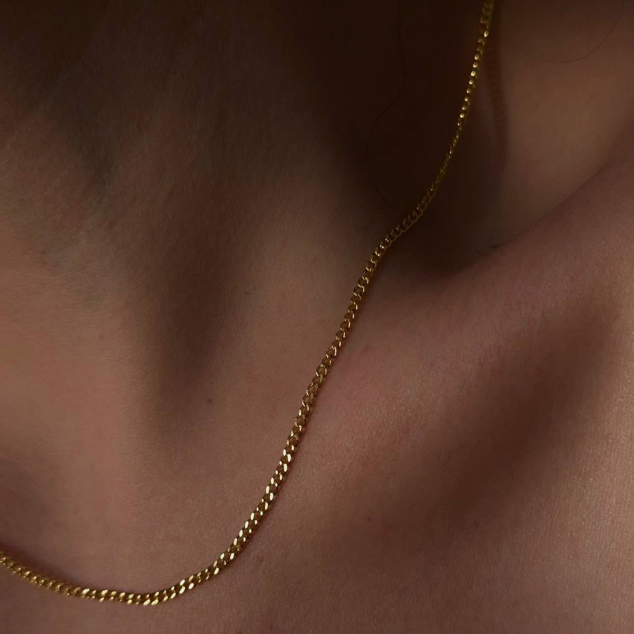 CUBAN HALSKETTE | 925 SILBER