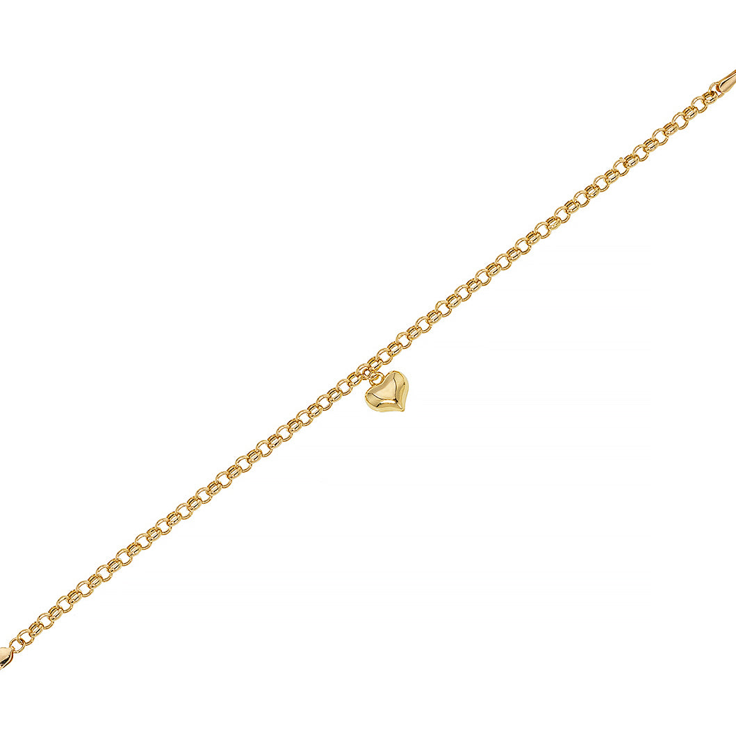 DOCH KETTE MIT HERZ ARMKETTE | 14K GOLD