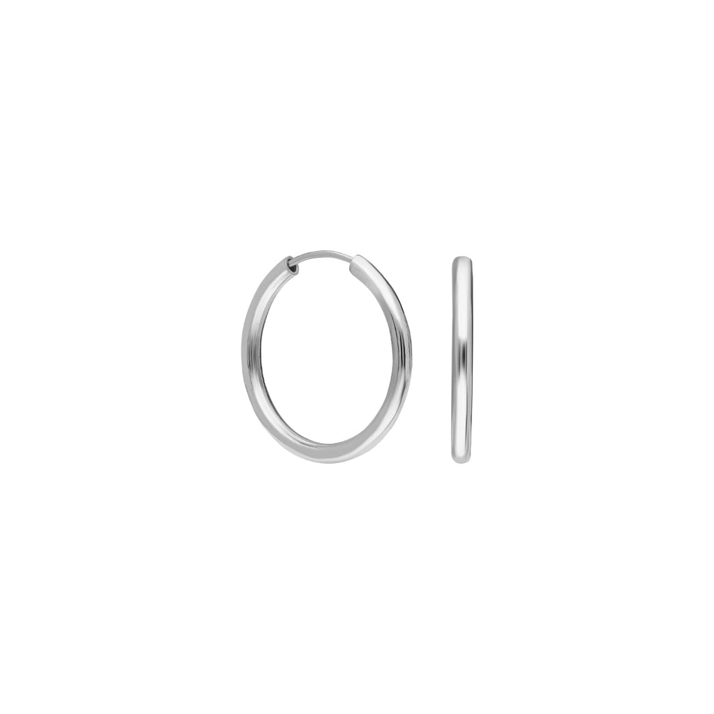 10mm Plain Hoop Earrings (7030517137453)