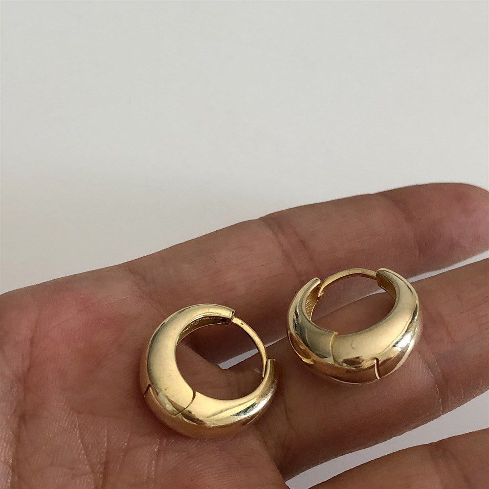 Chunky Hoop Ohrring (6994349391917)