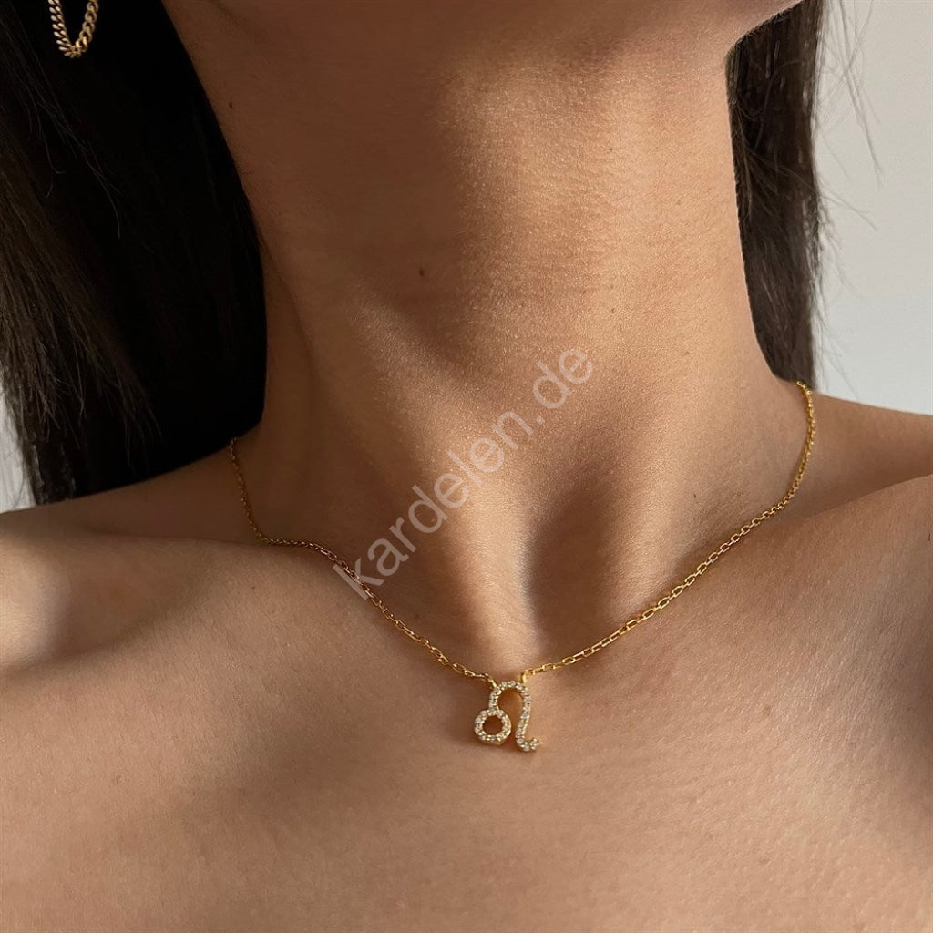 STERNZEICHEN ZIRKONIA HALSKETTE (8151397695790)