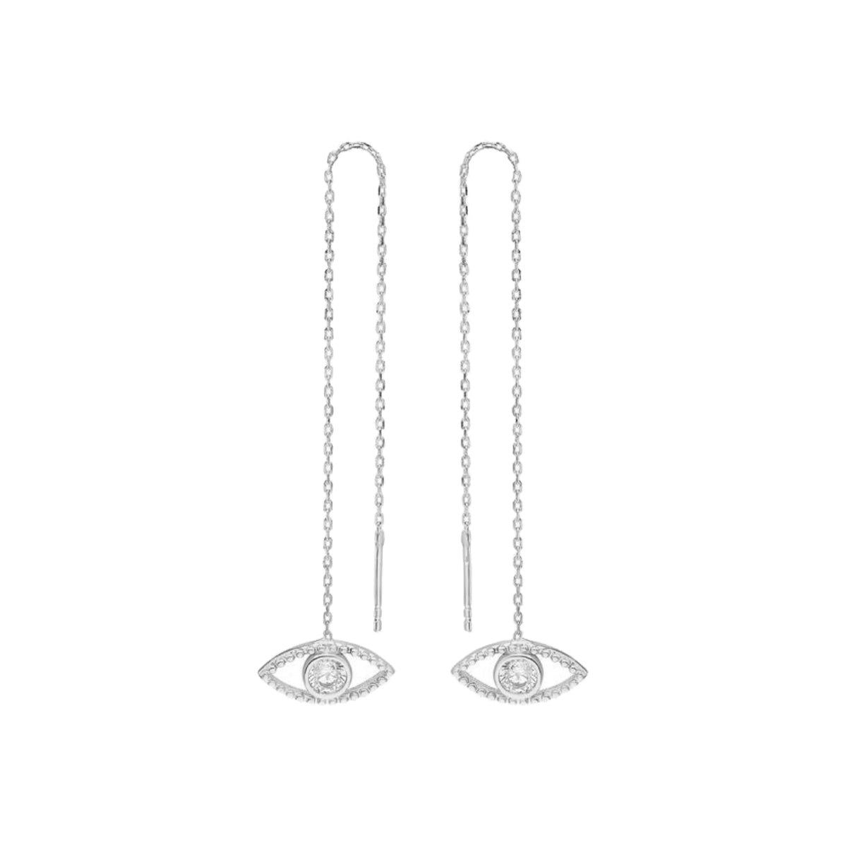 Eye Earring Hängend Ohrring (6994360631341)