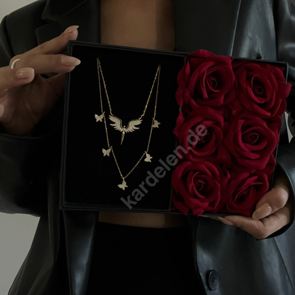 Happiness Set mit Rosenbox (7032479481901)