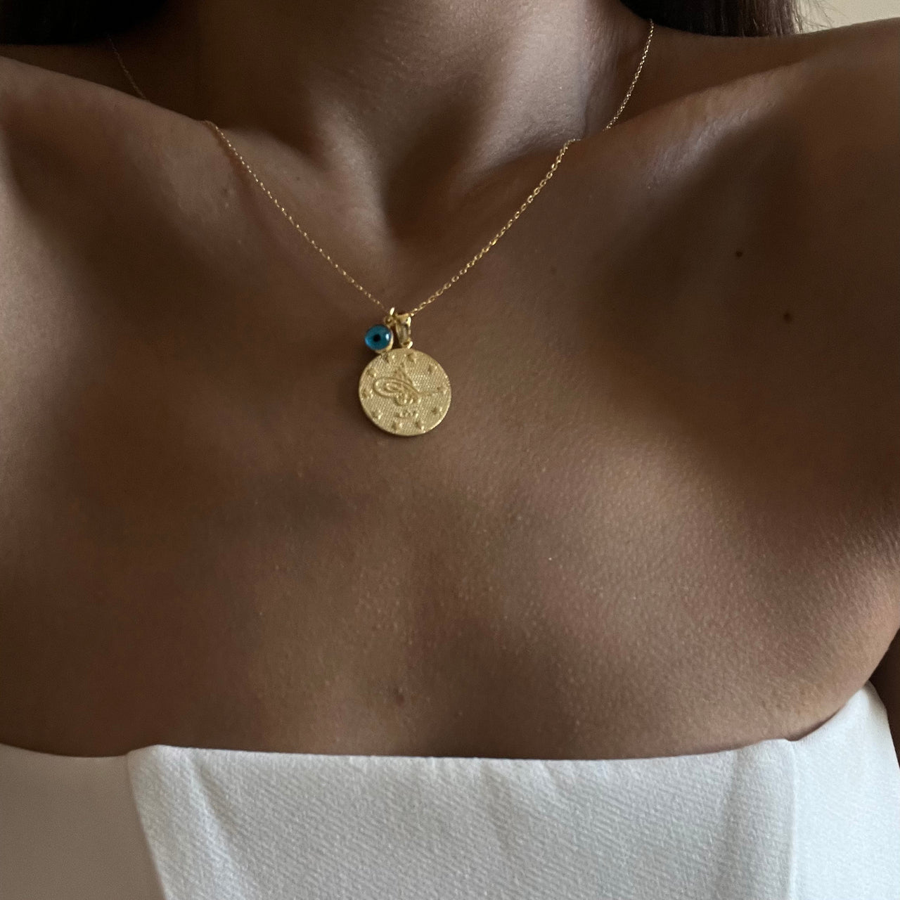 Resat Kette mit Nazarauge (7141255315501)