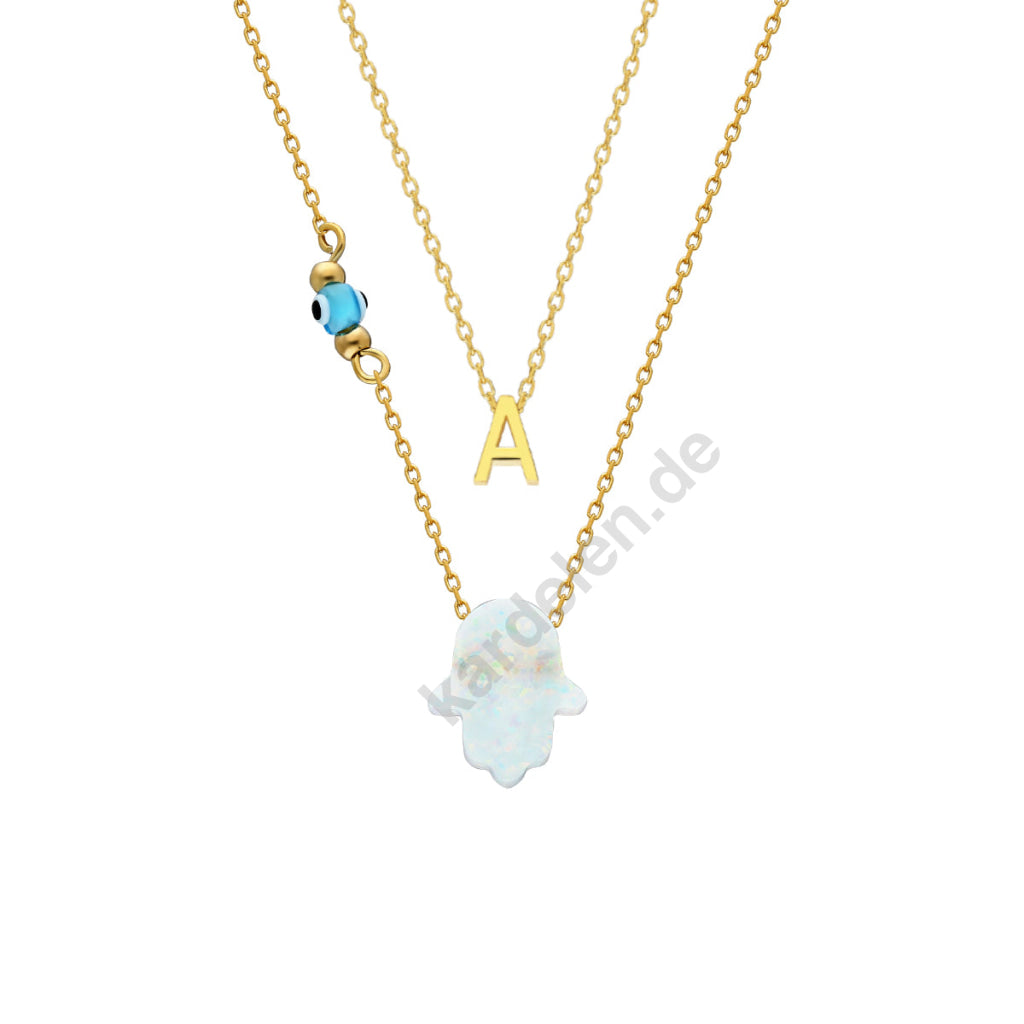 Opal & Letter Set (7148823412781)